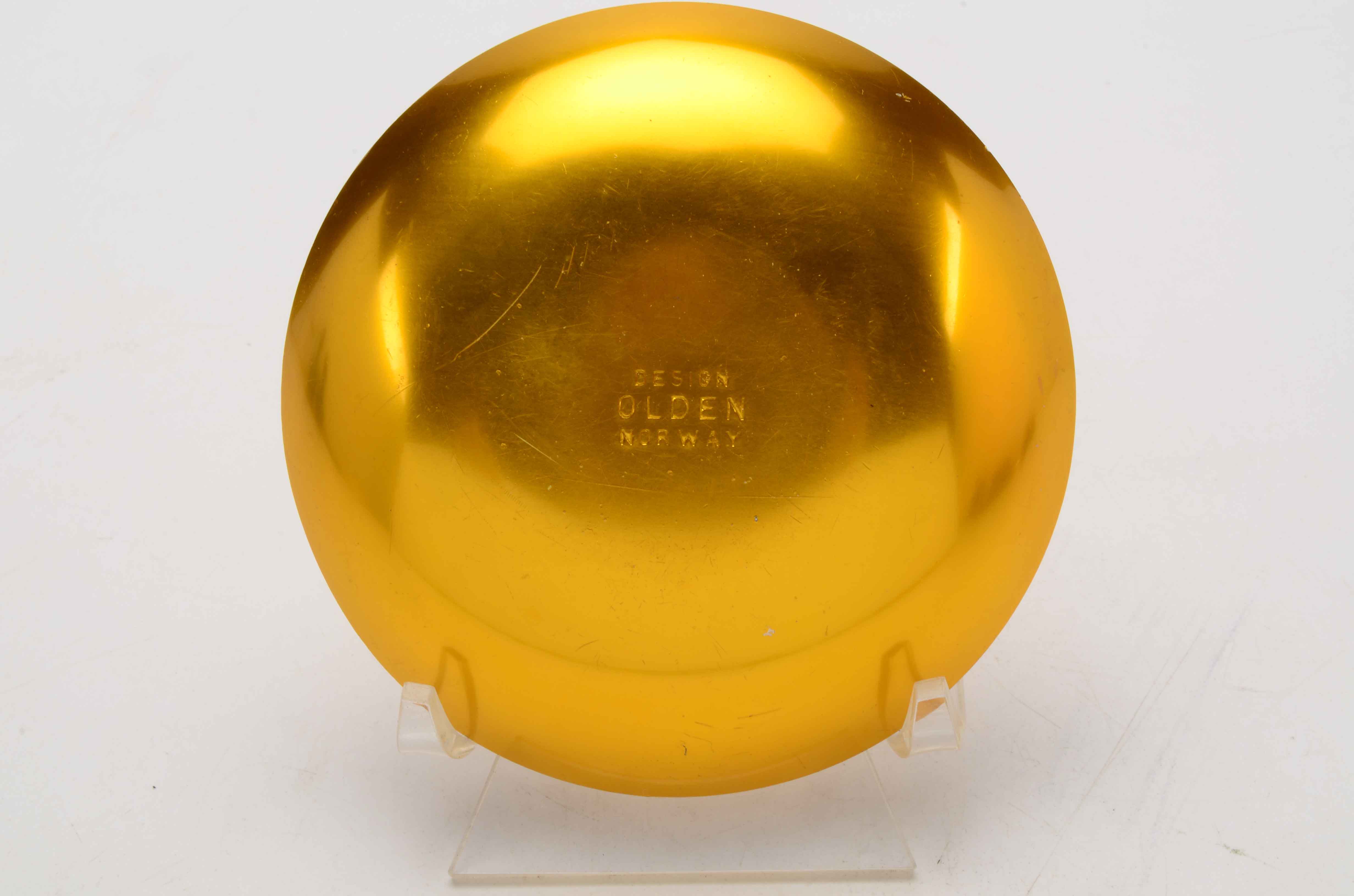 Vintage Design Olden Norway Plate