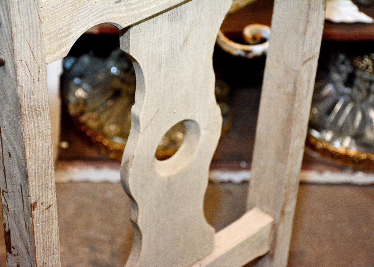 Vintage Wood and Iron Hand Truck