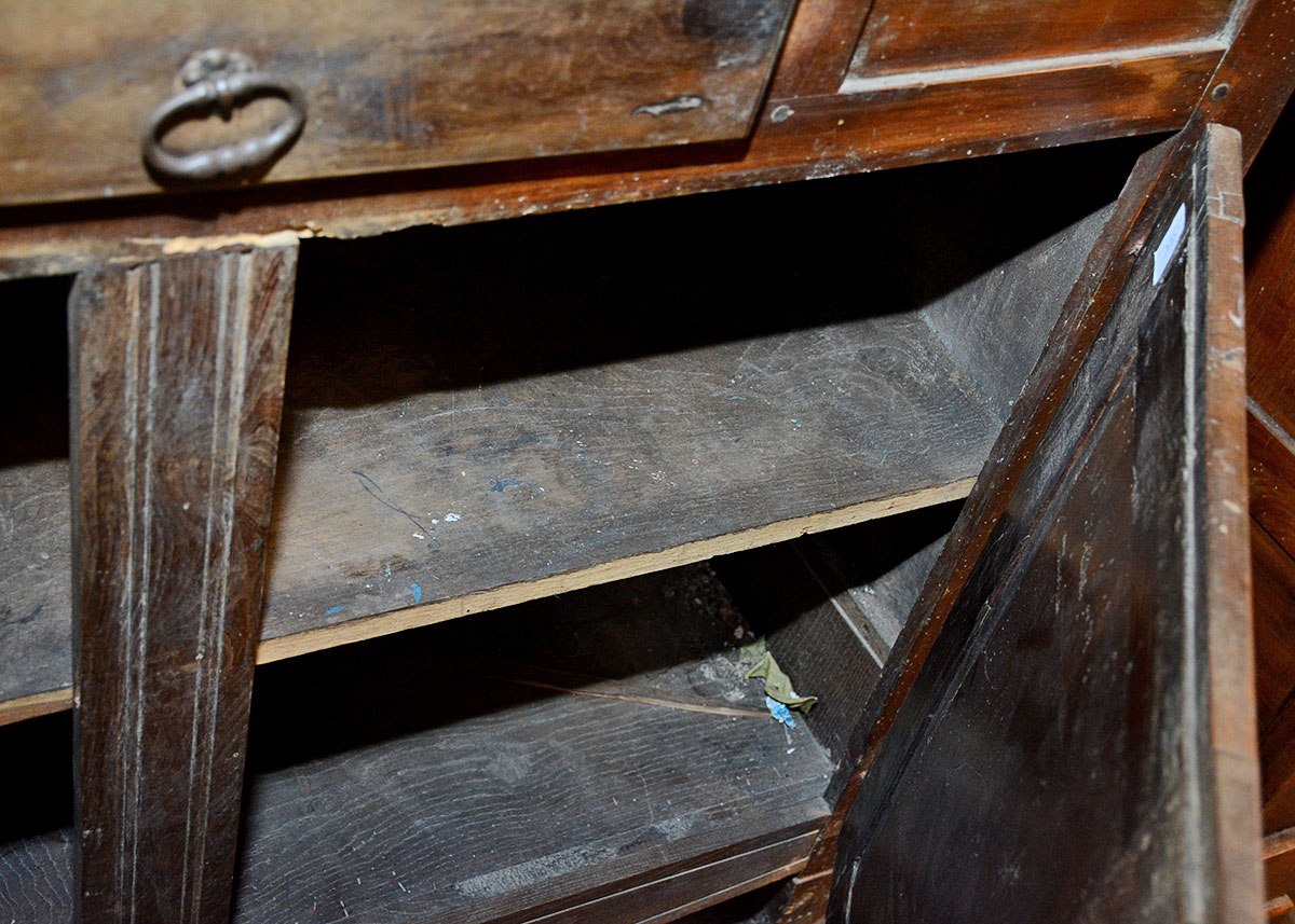 Antique Eastlake Inspired Mahogany Cabinet