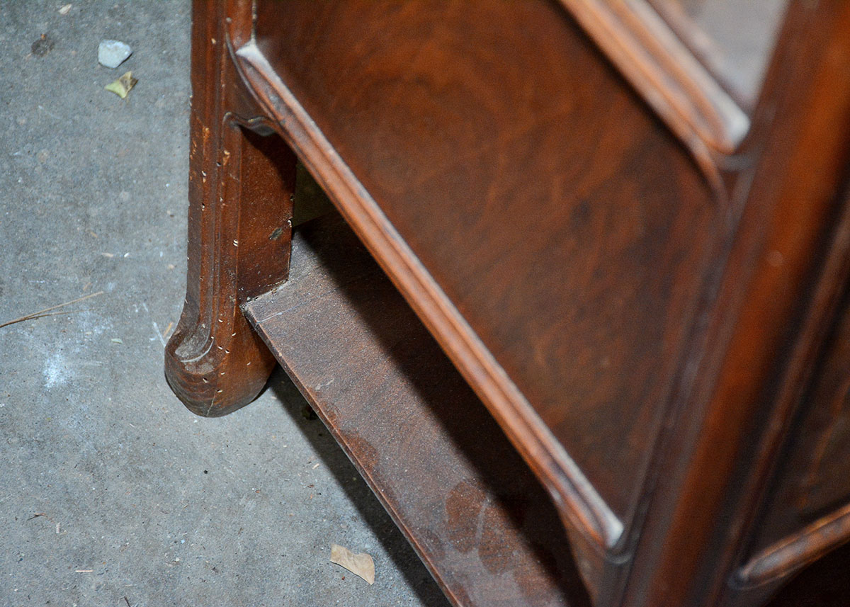 French Art Nouveau Style Ice Chest Table