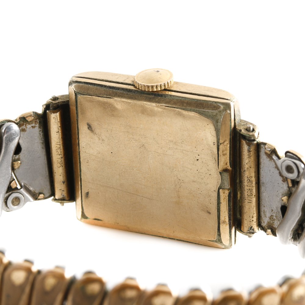 Vintage Elgin Gold Watch and Watch Cases