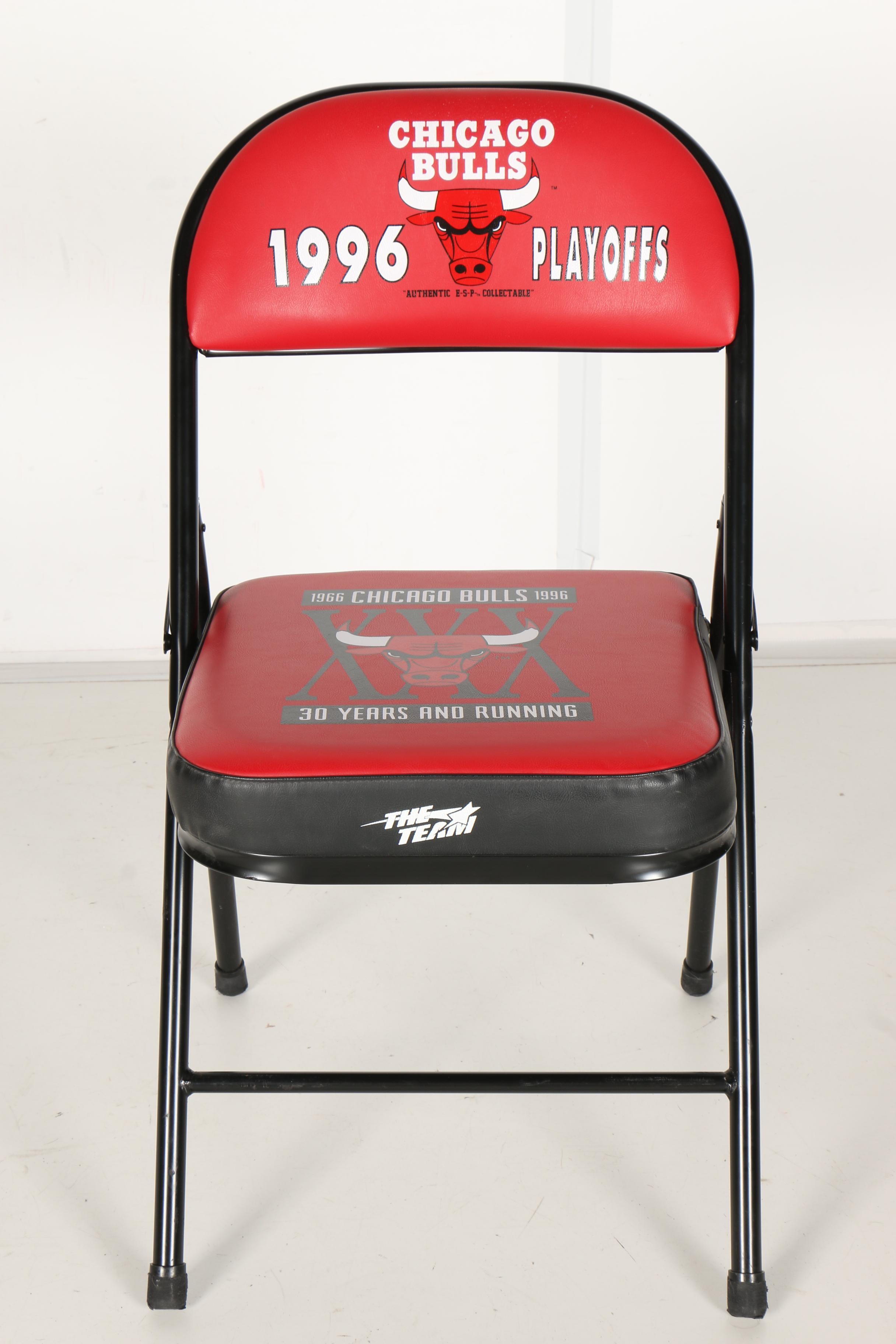 Commemorative Chicago Bulls Players Playoff Chairs 1996-1998