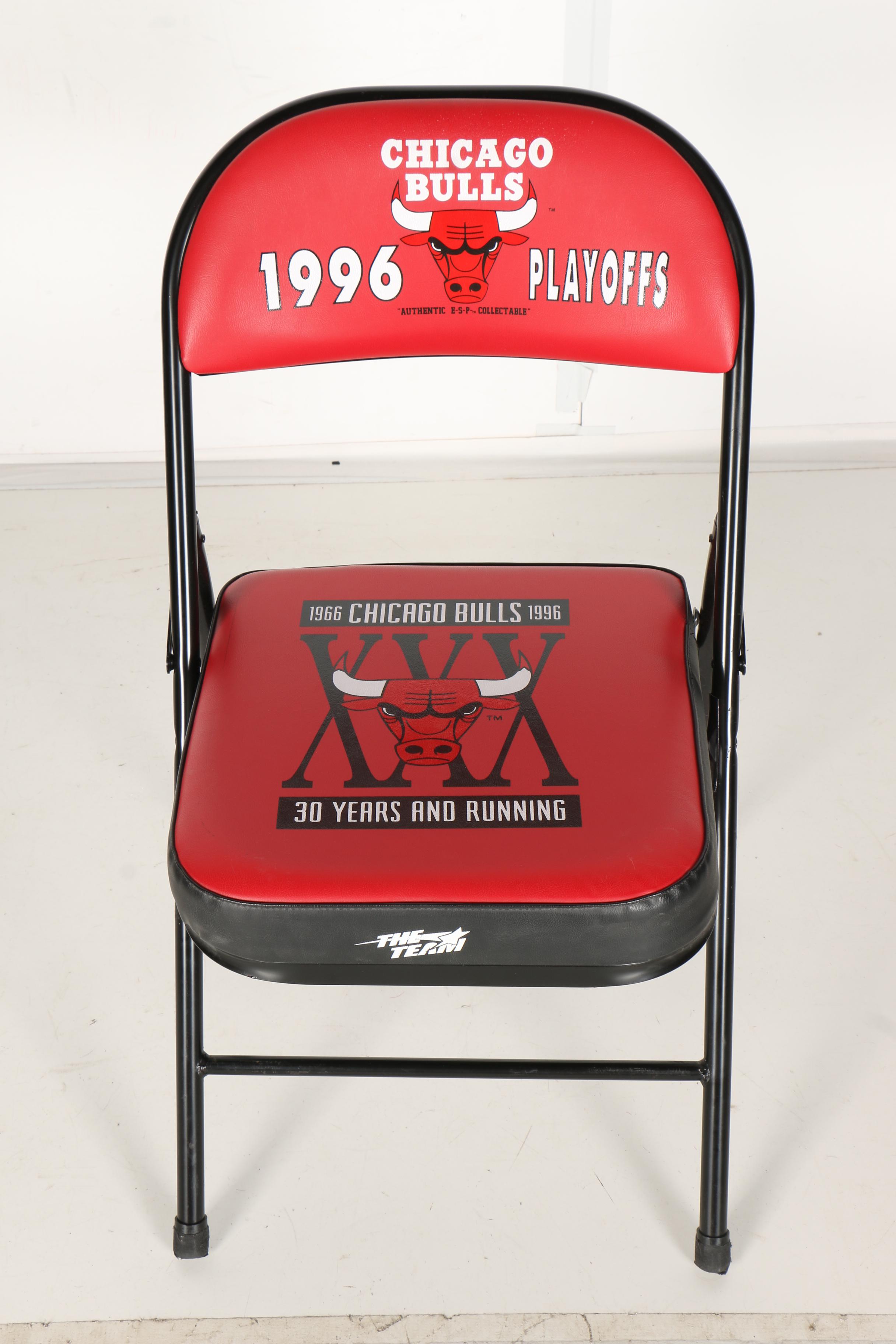 Commemorative Chicago Bulls Players Playoff Chairs 1996-1998