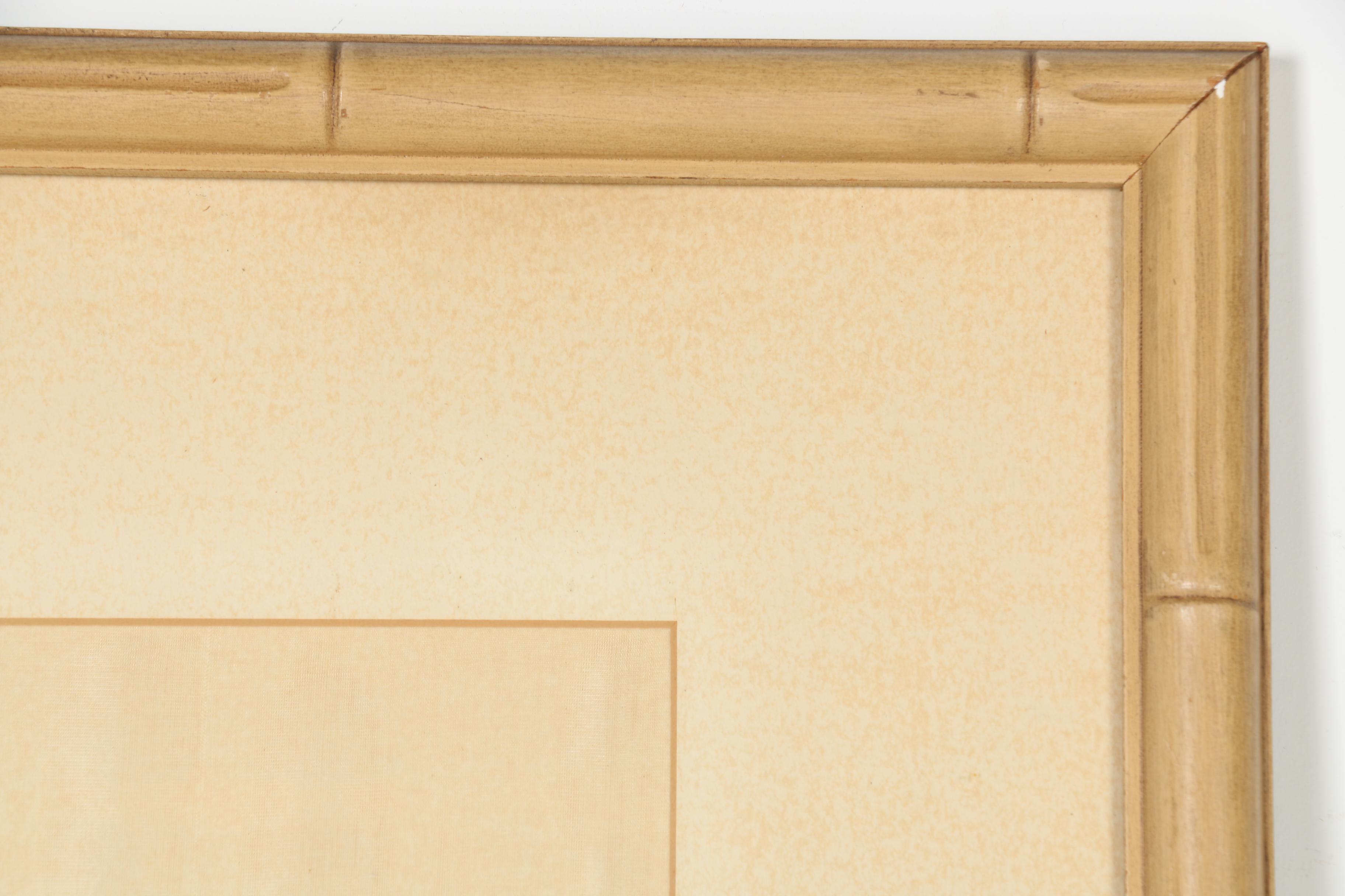 Embroidered Silk Textile of Chinese Landscape Scene