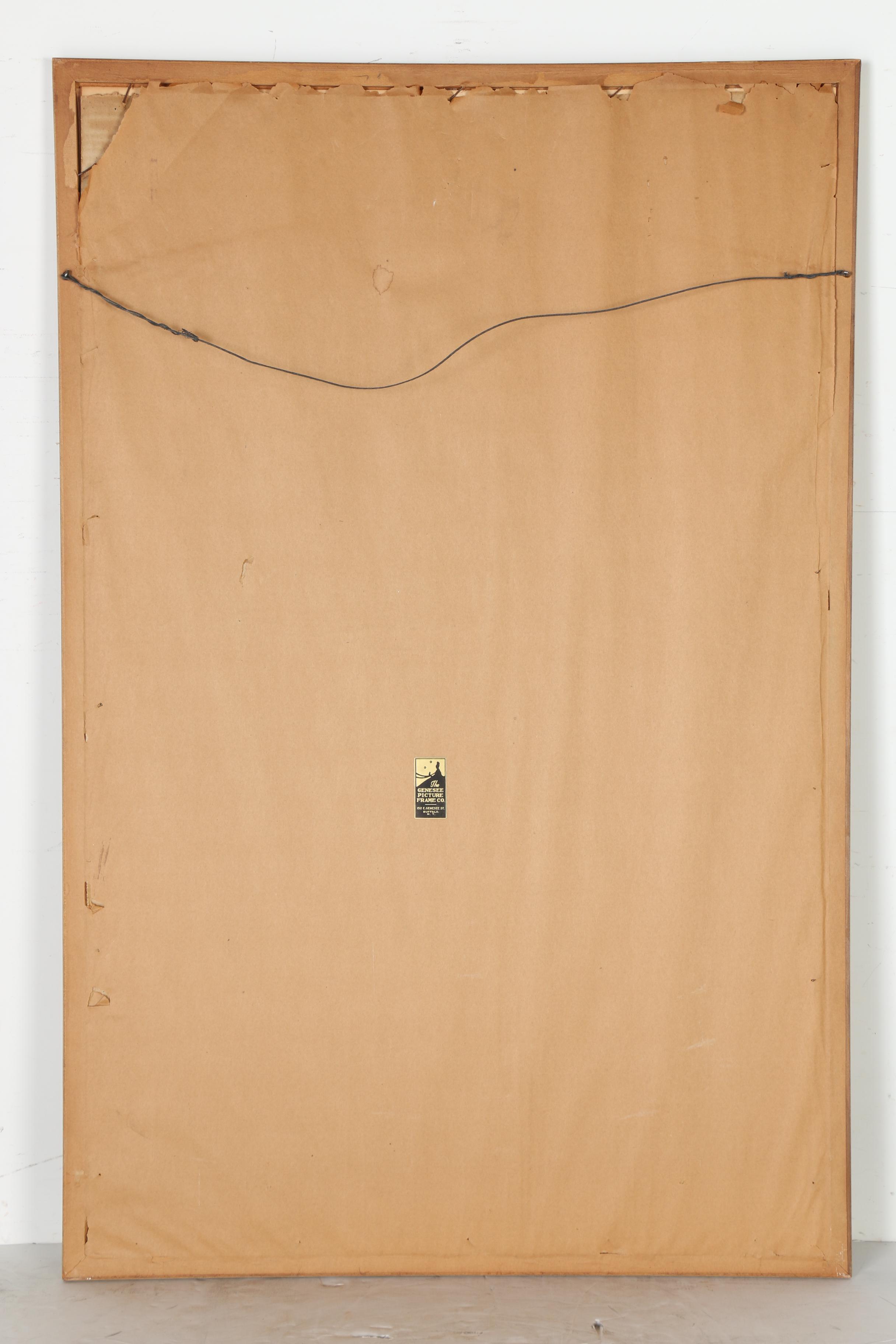 Embroidered Silk Textile of Chinese Landscape Scene