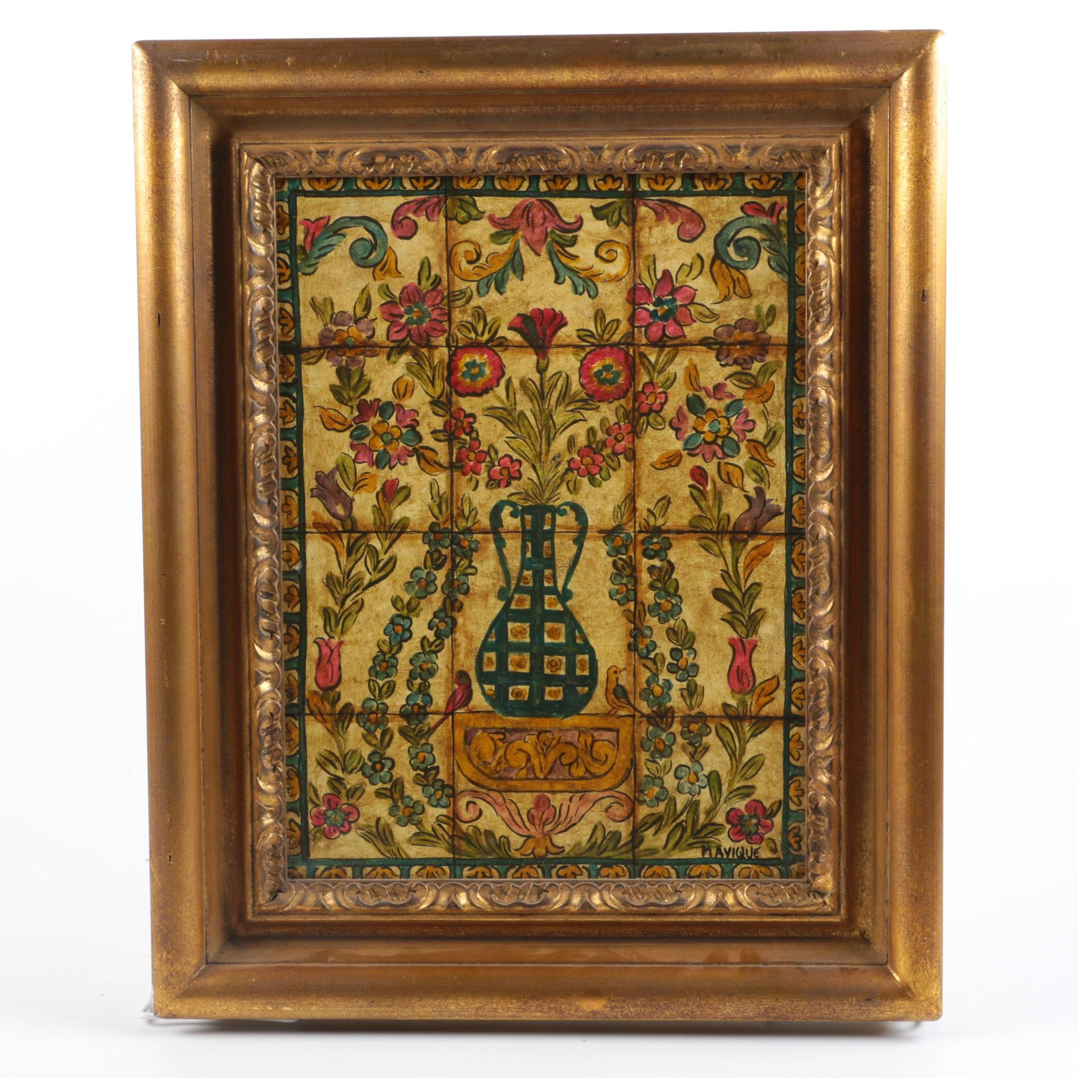 Mavique Oil Painting on Canvas "Mosaic"