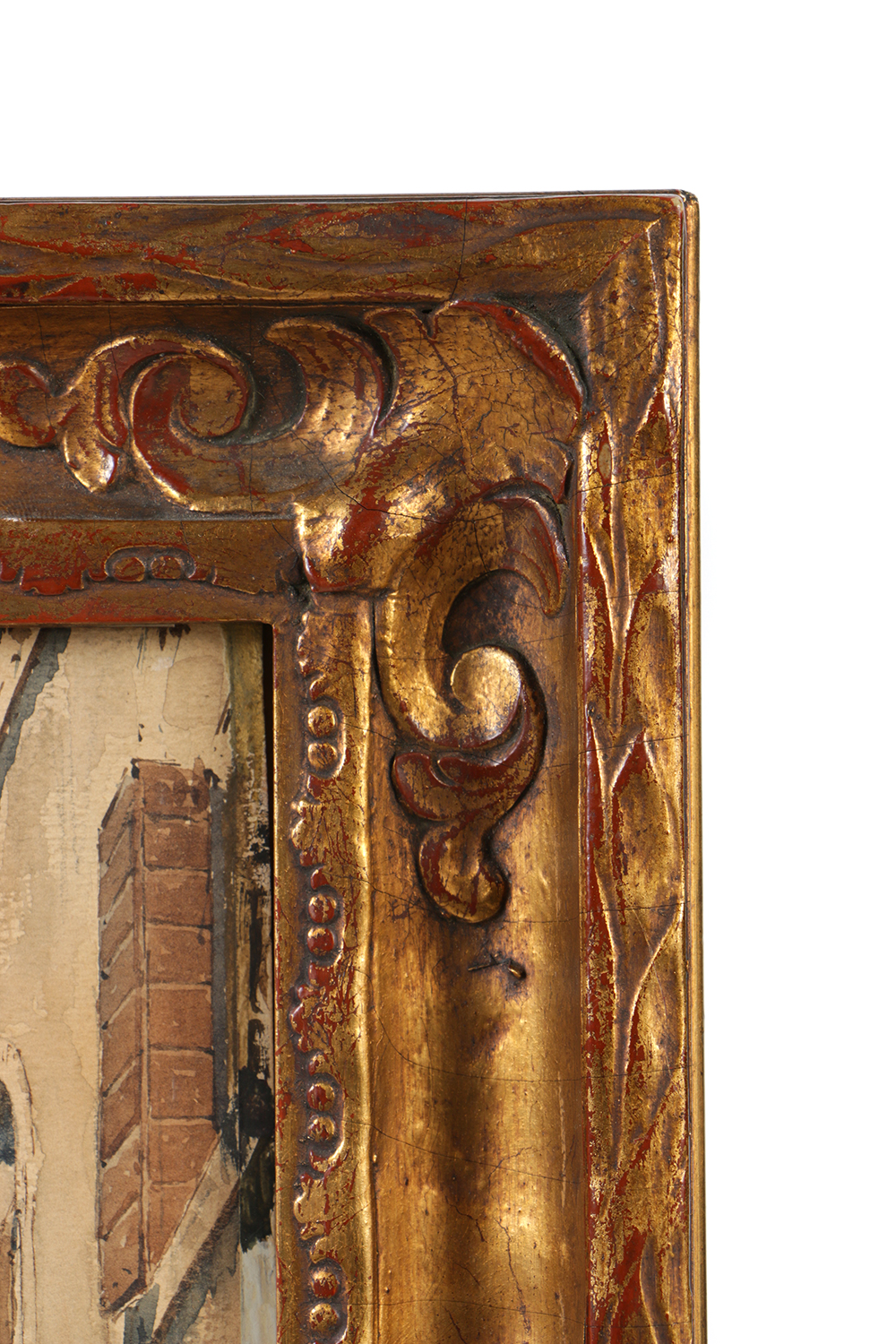 Gino Colle Watercolor Painting on Paper of a Venetian Scene