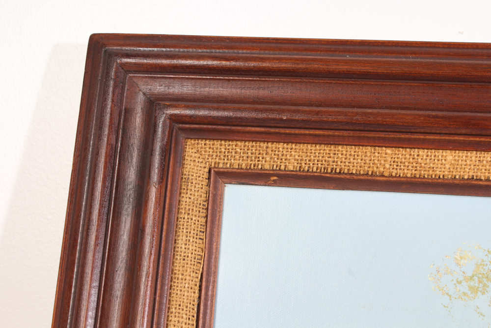 S. Hopkins Oil Painting on Canvas