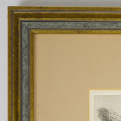 B. Gettier "Horned Owl" Limited Edition Etching