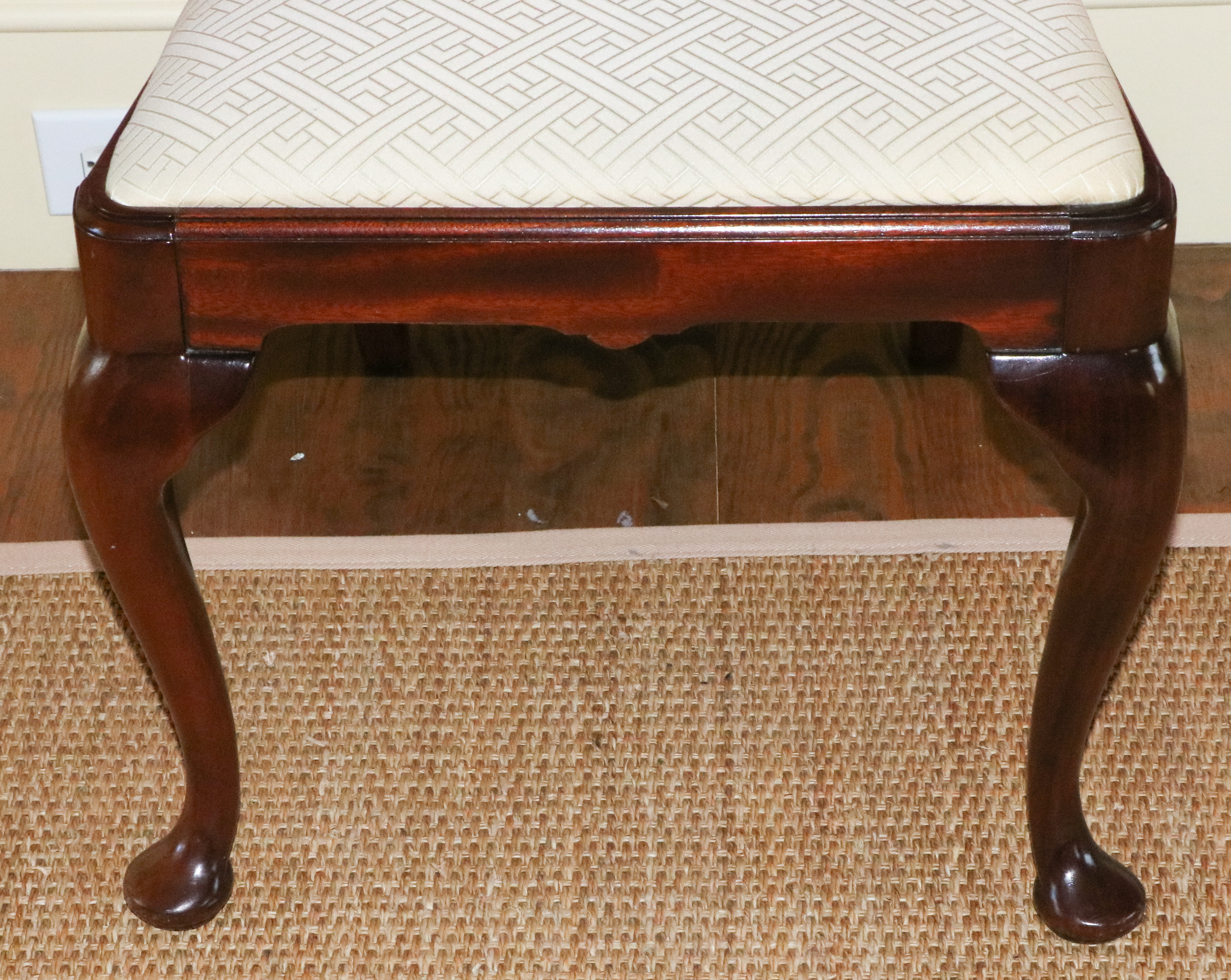 Pair of Queen Anne Style Chairs by Hickory Chair