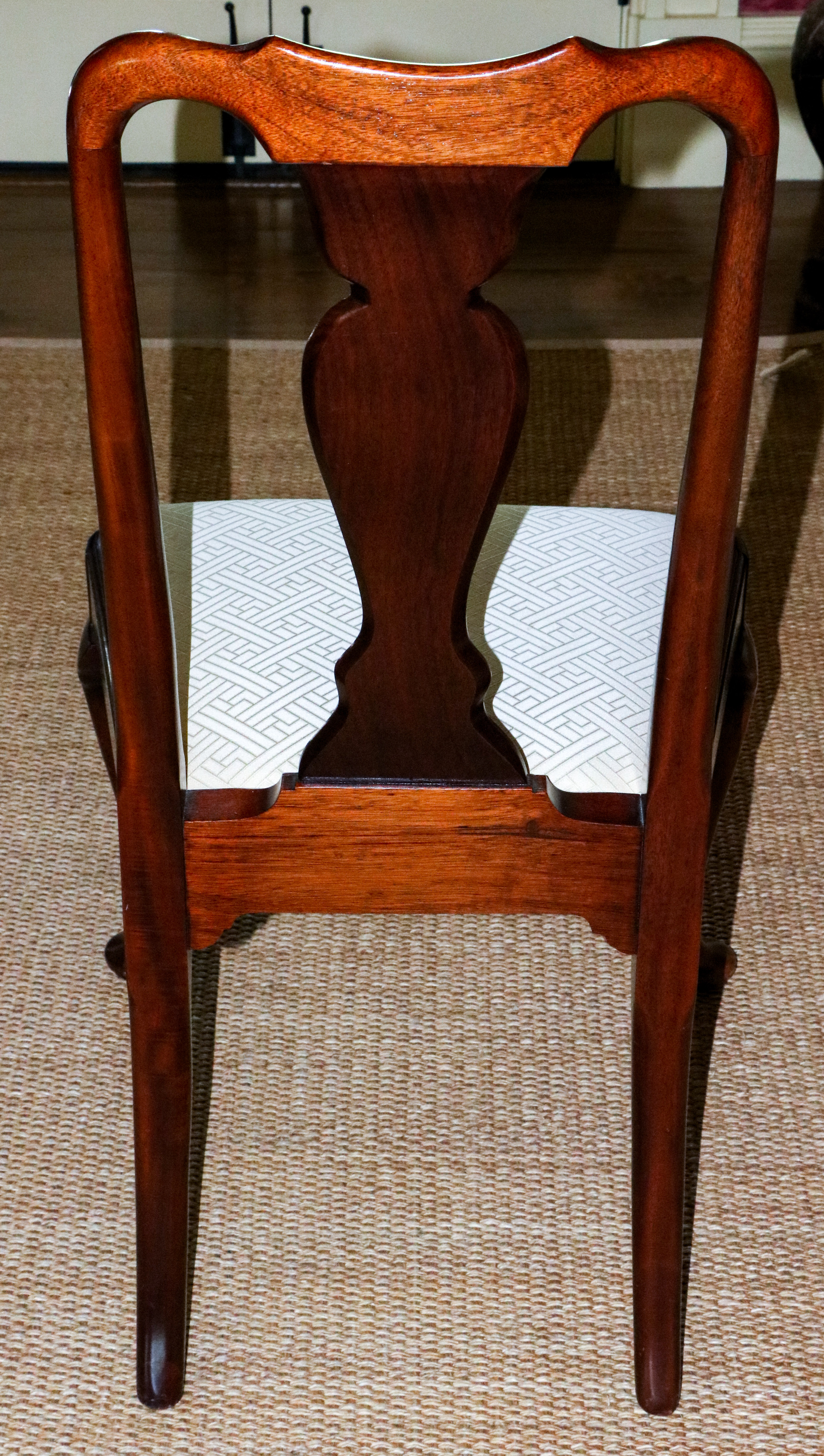 Pair of Queen Anne Style Chairs by Hickory Chair
