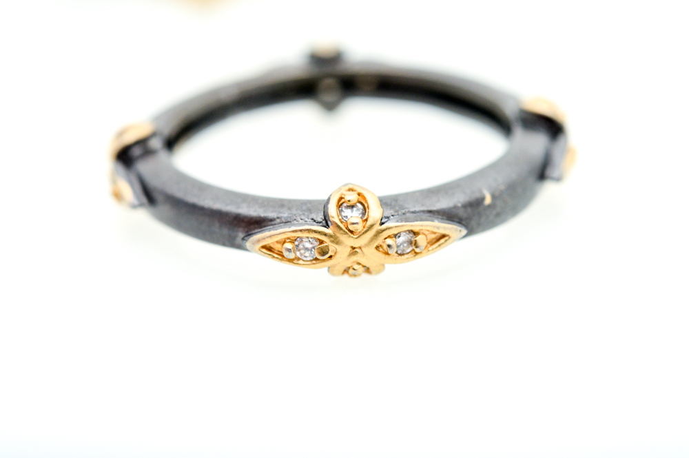 Costume Earring and Stacking Ring Selection