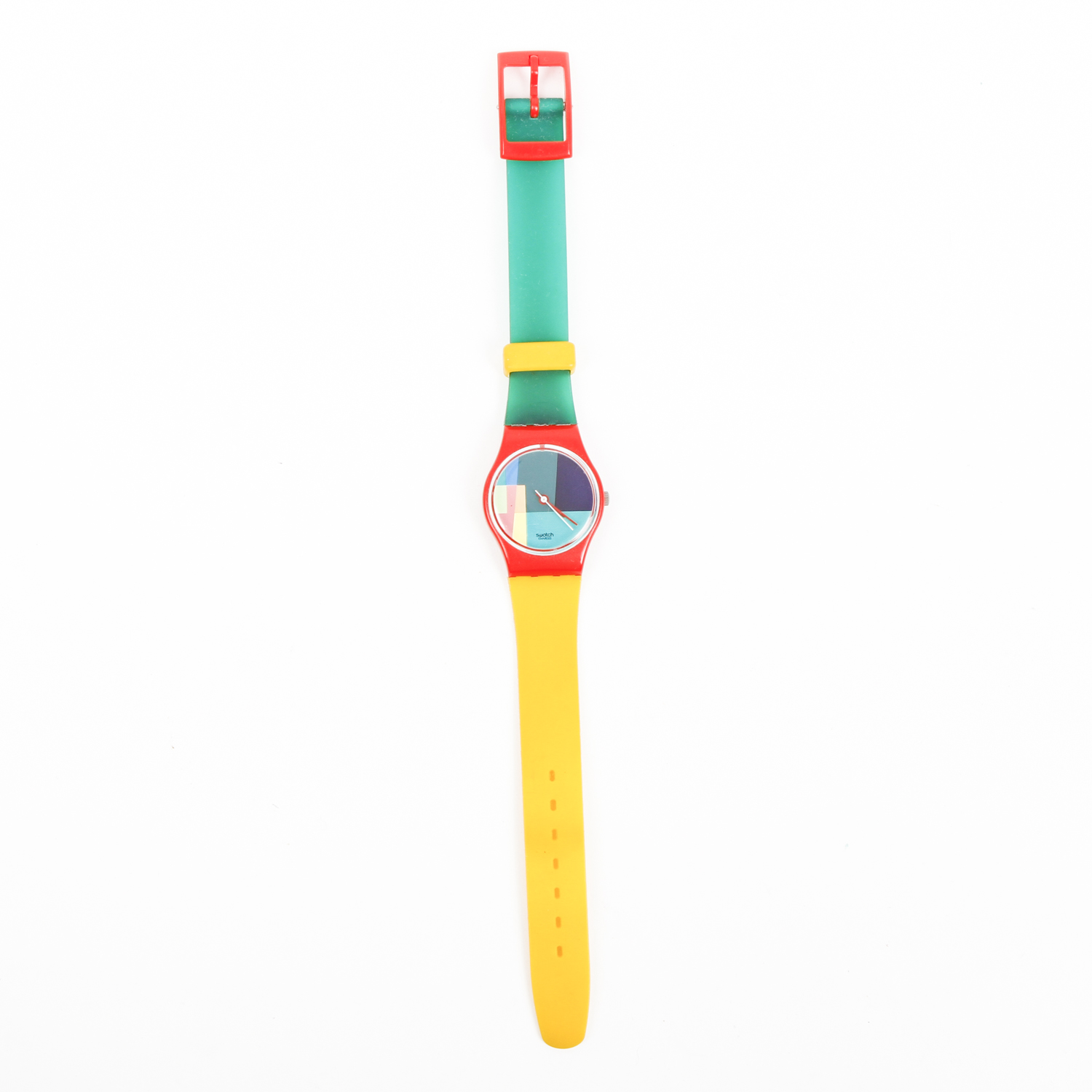 Vintage Multi-Colored Swatch Watch