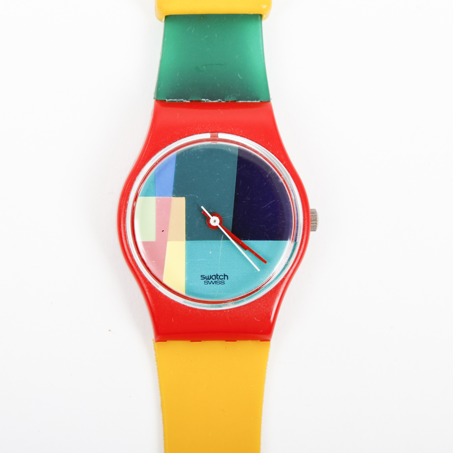 Vintage Multi-Colored Swatch Watch