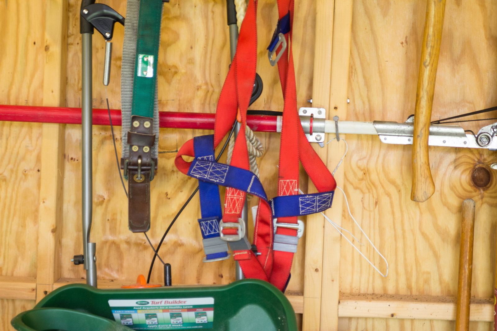 Troy-Bilt Weed Trimmer with Assorted Yard Tools