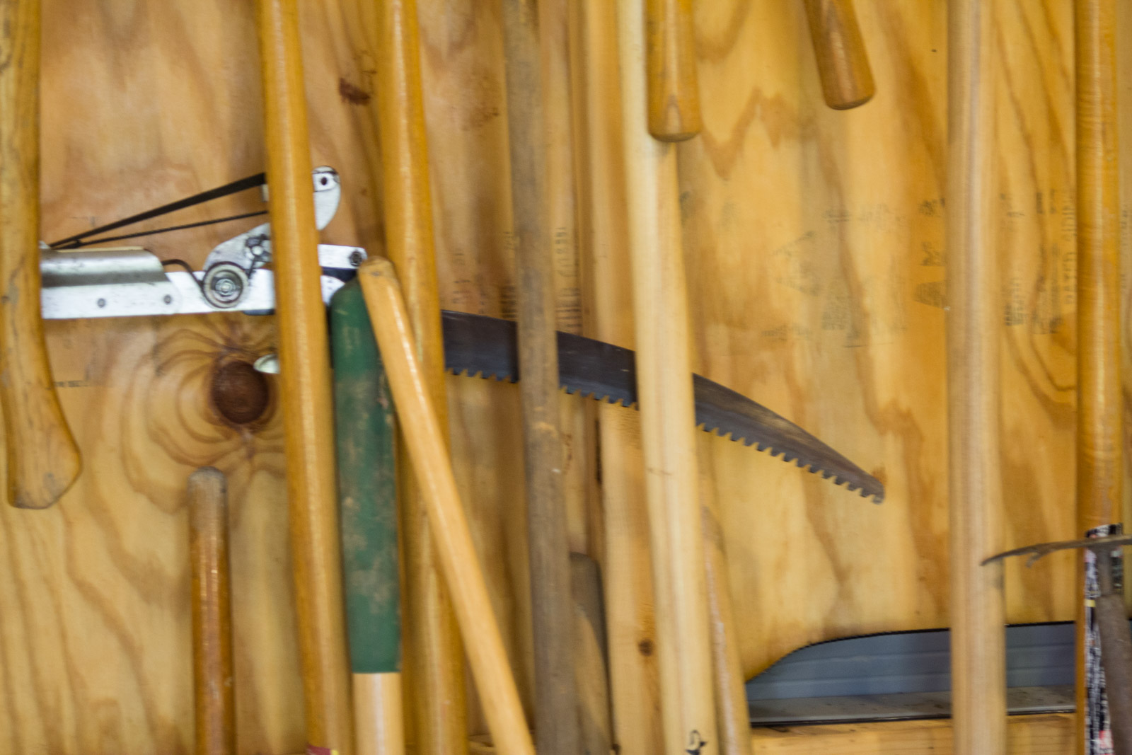 Troy-Bilt Weed Trimmer with Assorted Yard Tools