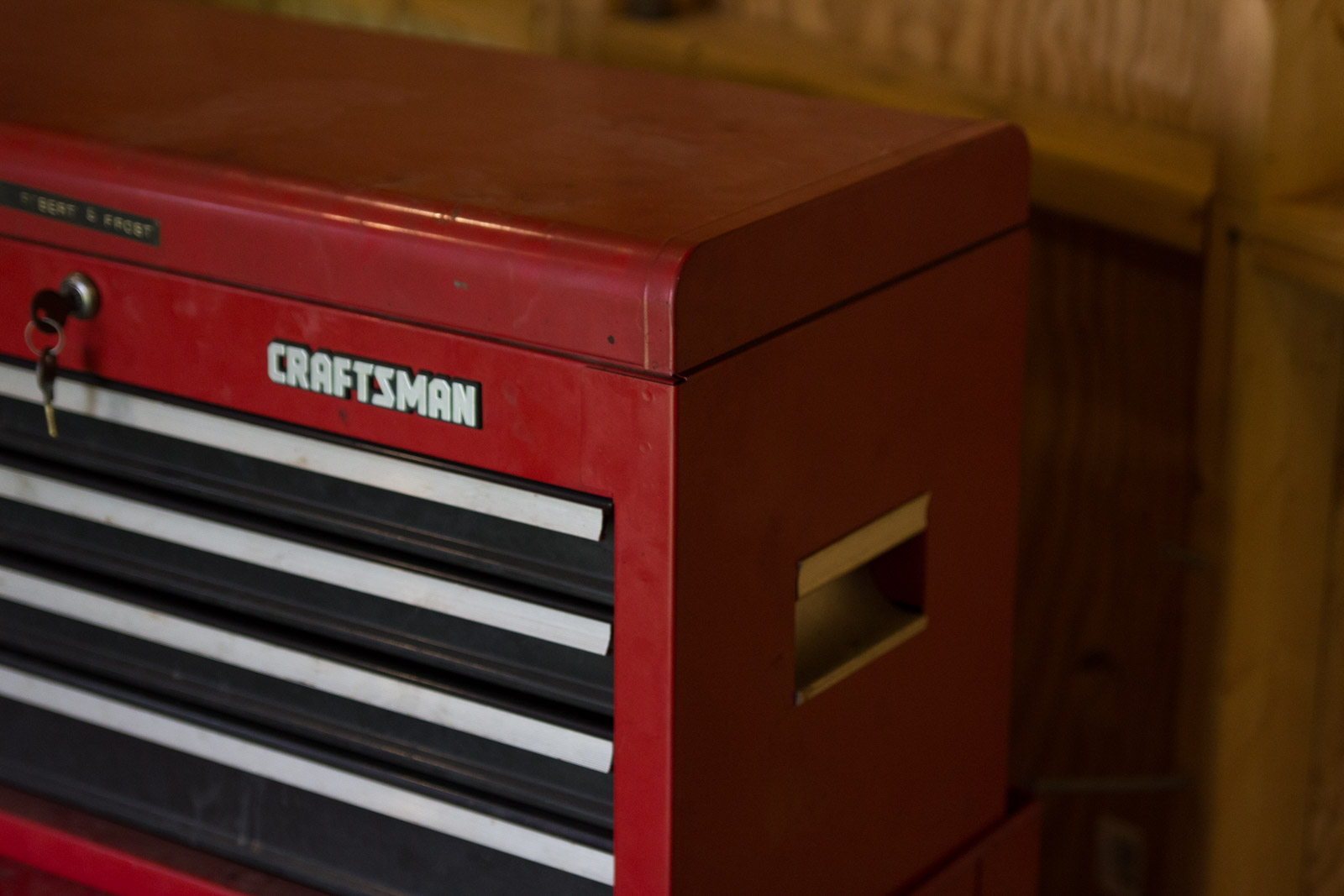 Craftsman Rolling Tool Chest with Assorted Tools