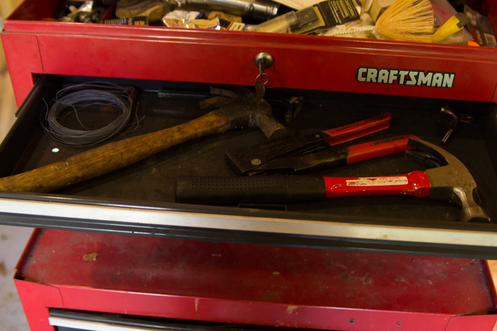 Craftsman Rolling Tool Chest with Assorted Tools