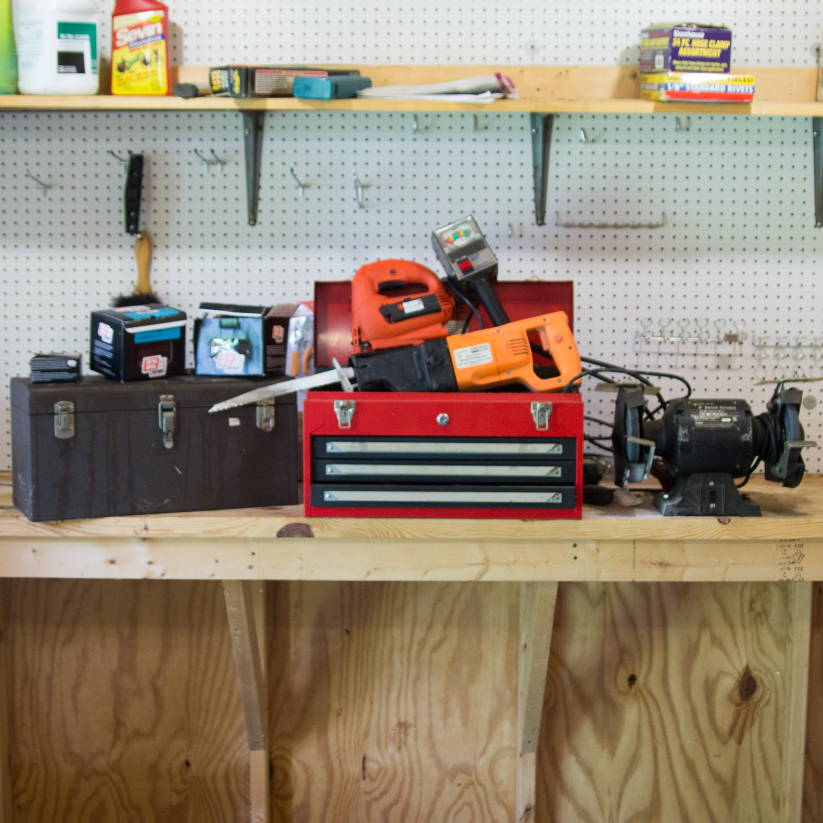 Assorted Power Tools, Hand Tools, and Tool Boxes