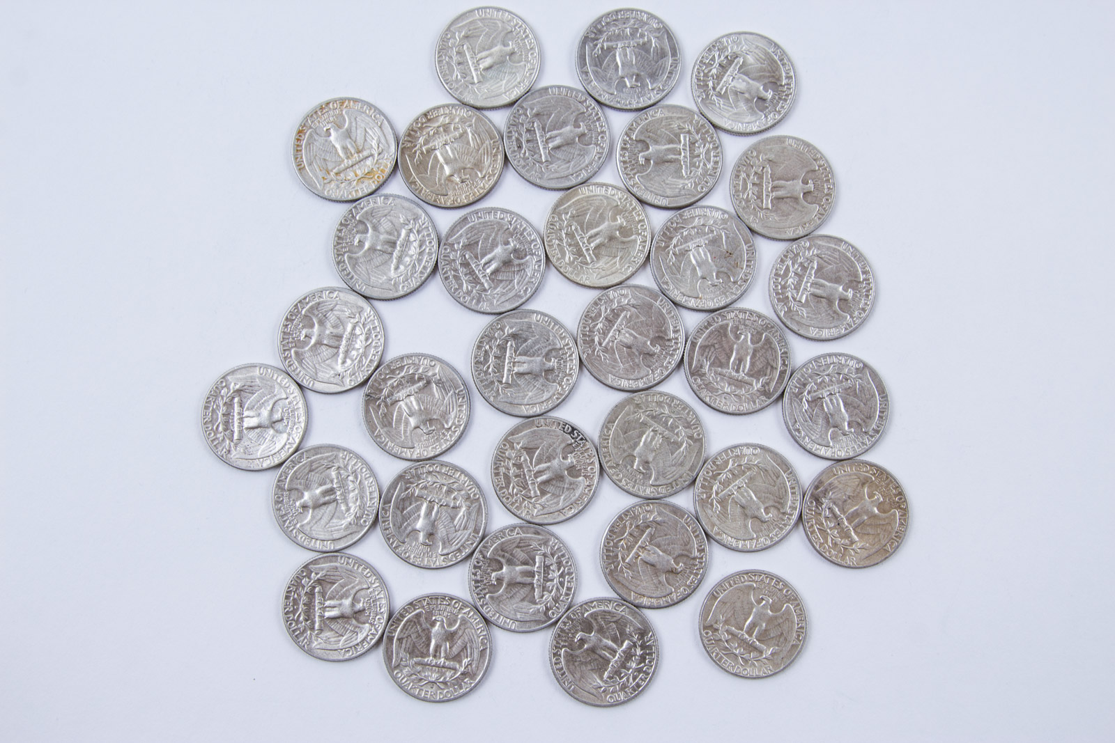 1964 Washington Silver Quarters