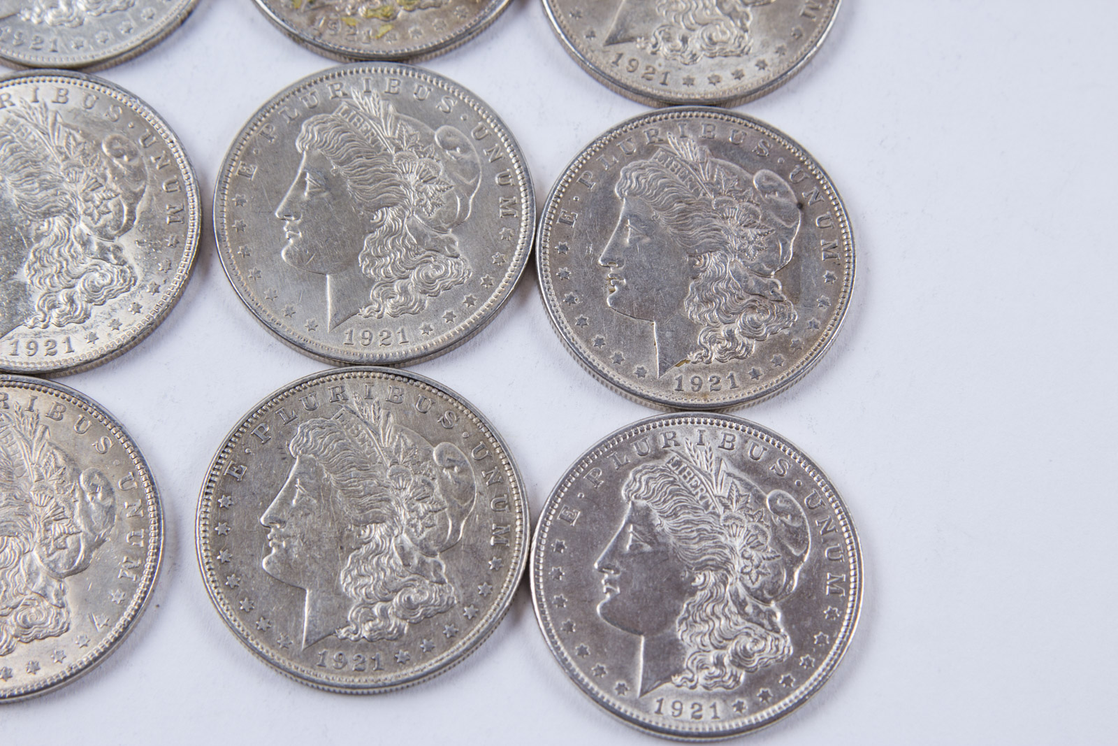 1921 Morgan Silver Dollar Set