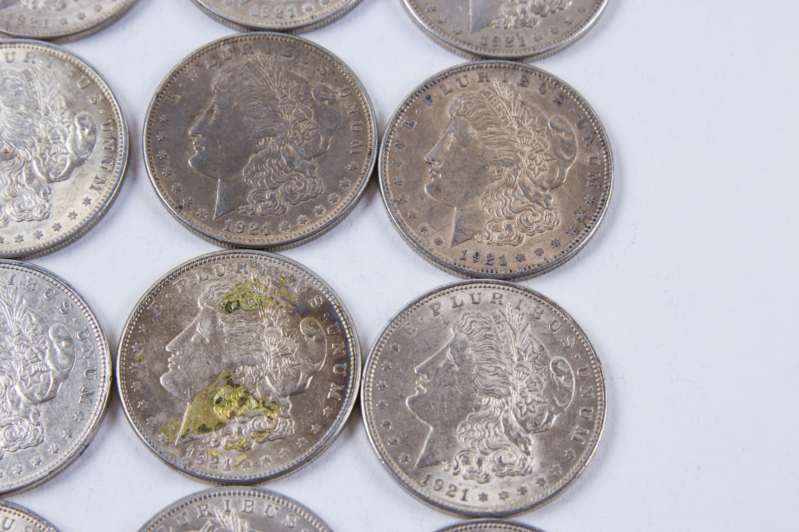 1921 Morgan Silver Dollar Set