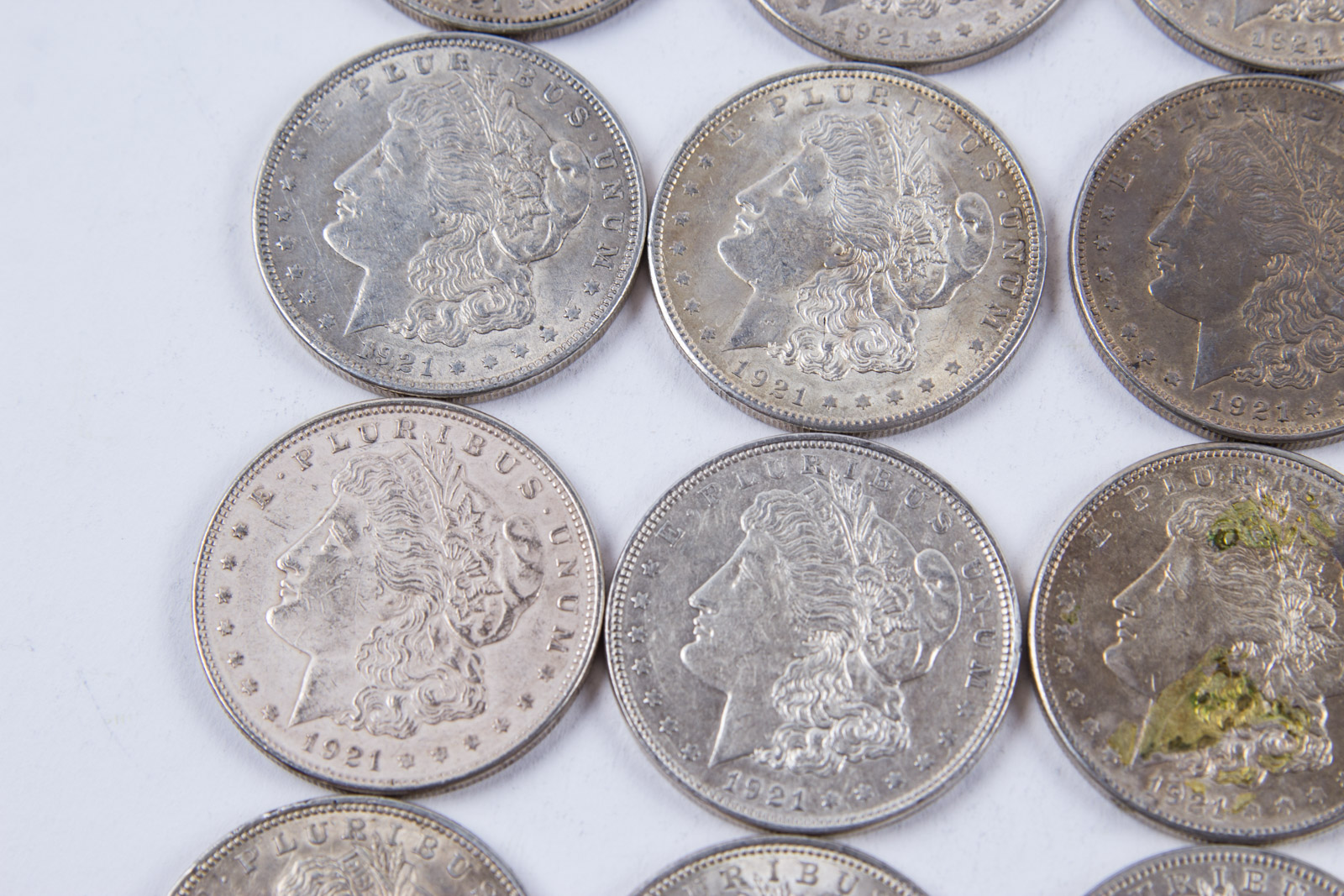 1921 Morgan Silver Dollar Set