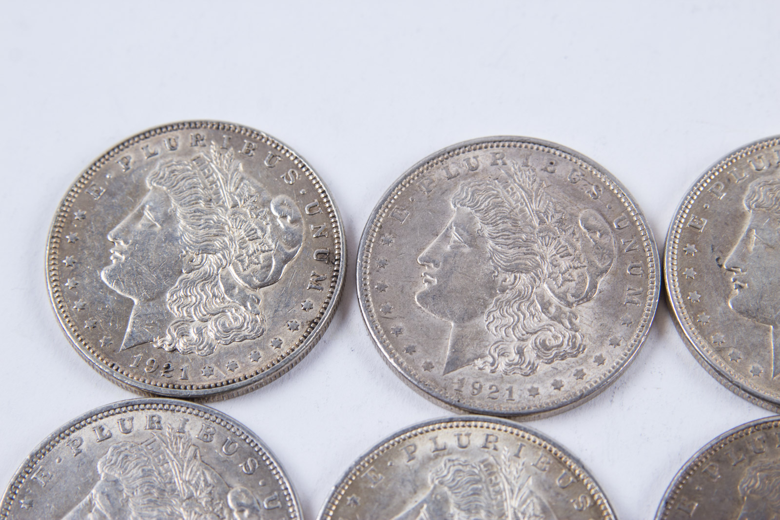 1921 Morgan Silver Dollar Set