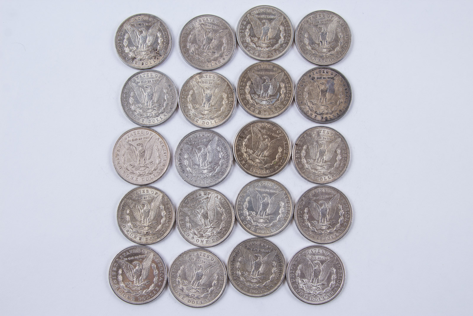 1921 Morgan Silver Dollar Set