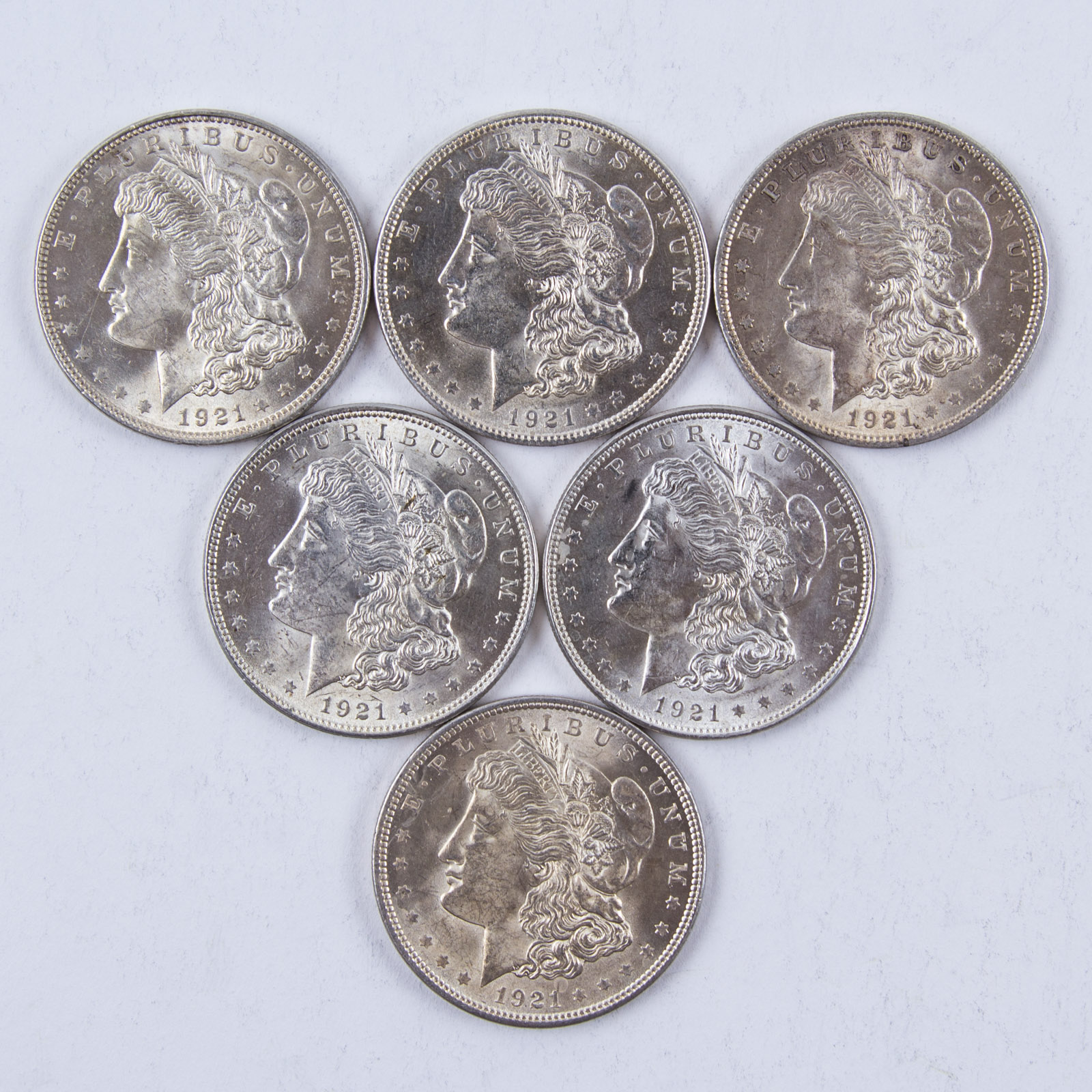 1921 Morgan Silver Dollar Set