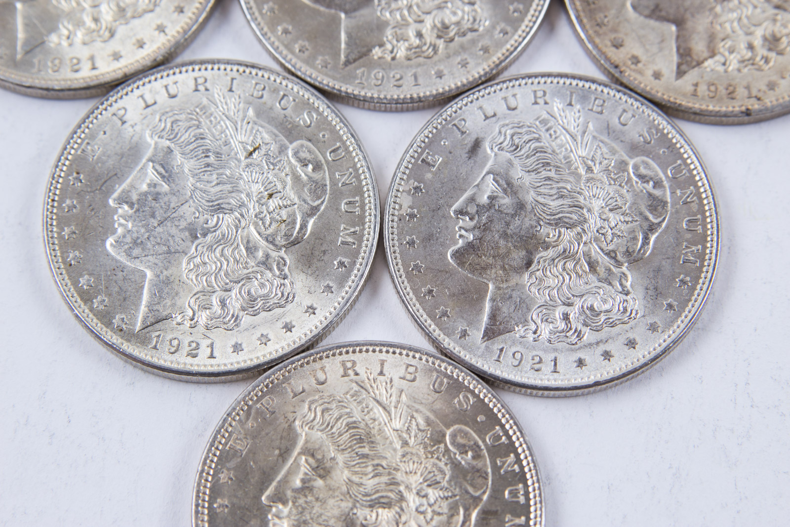 1921 Morgan Silver Dollar Set