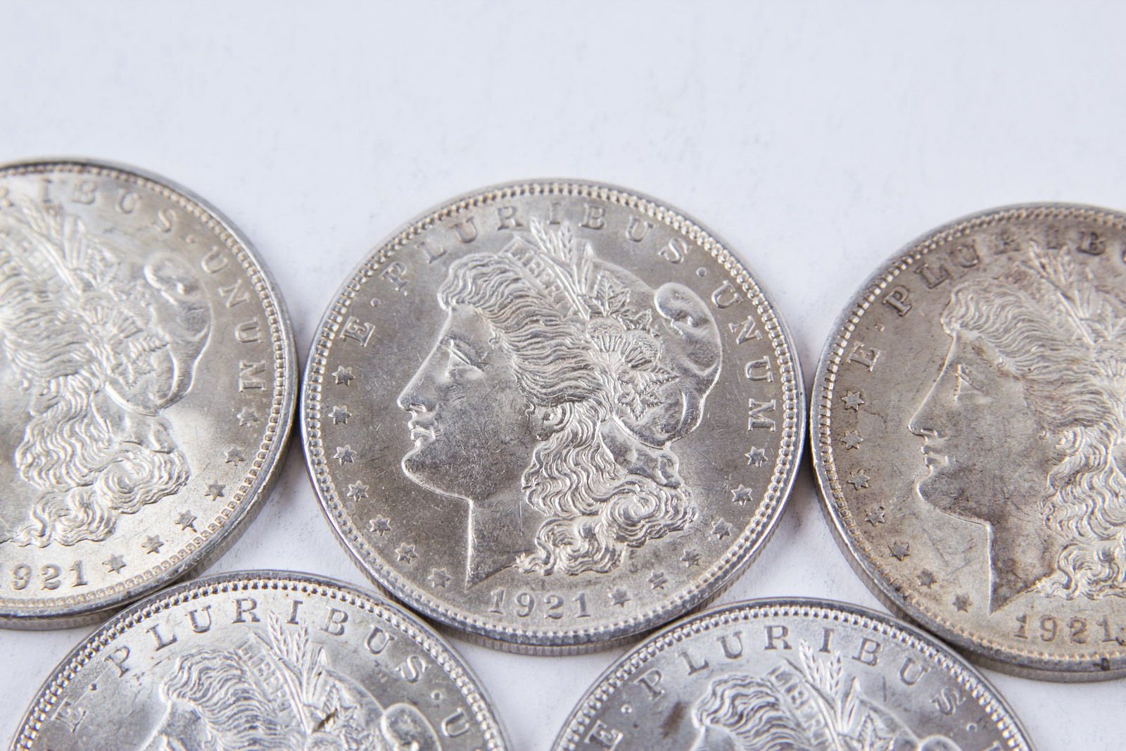 1921 Morgan Silver Dollar Set