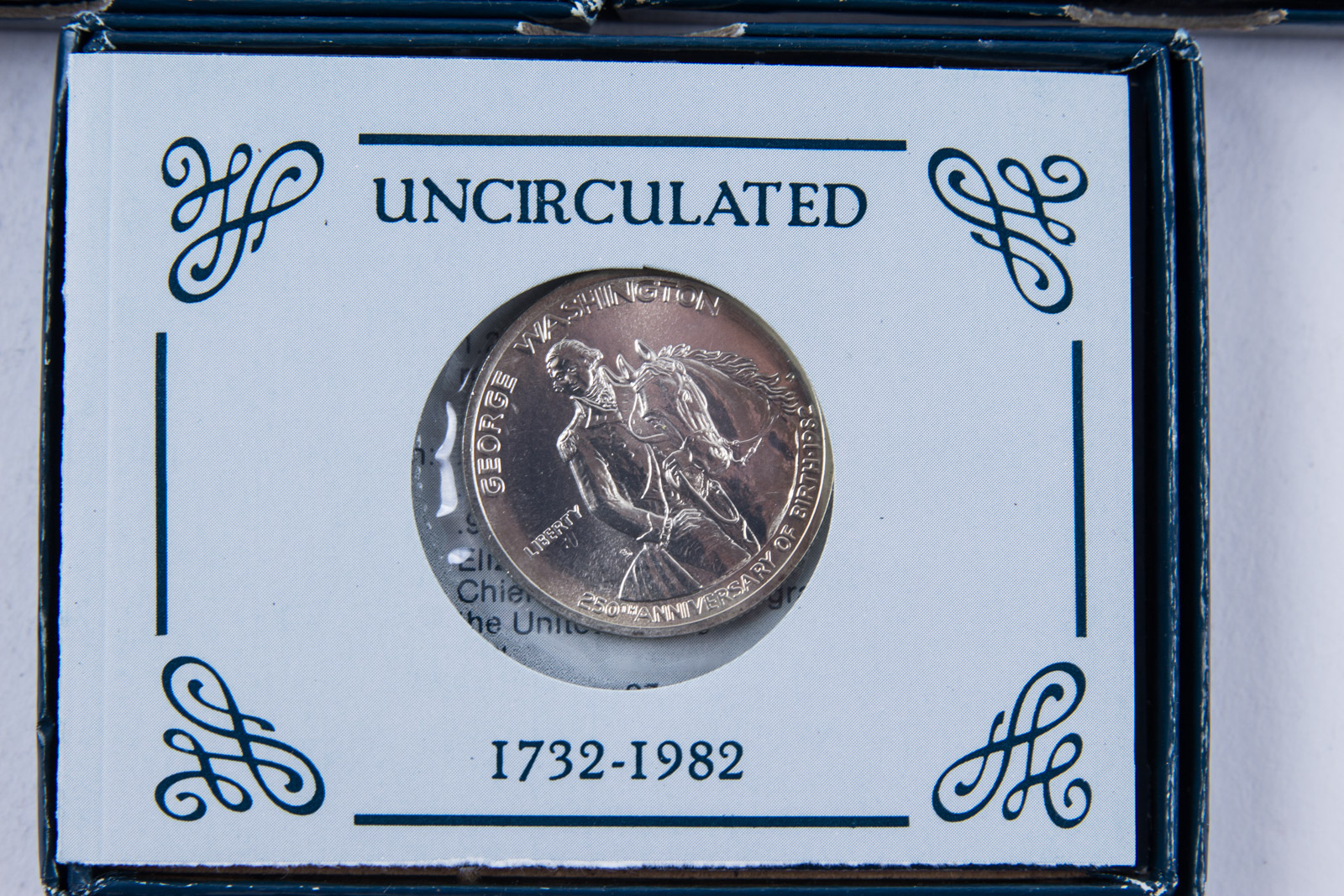 1982-D and 1982-S Washington Commemorative Silver Half Dollar Set