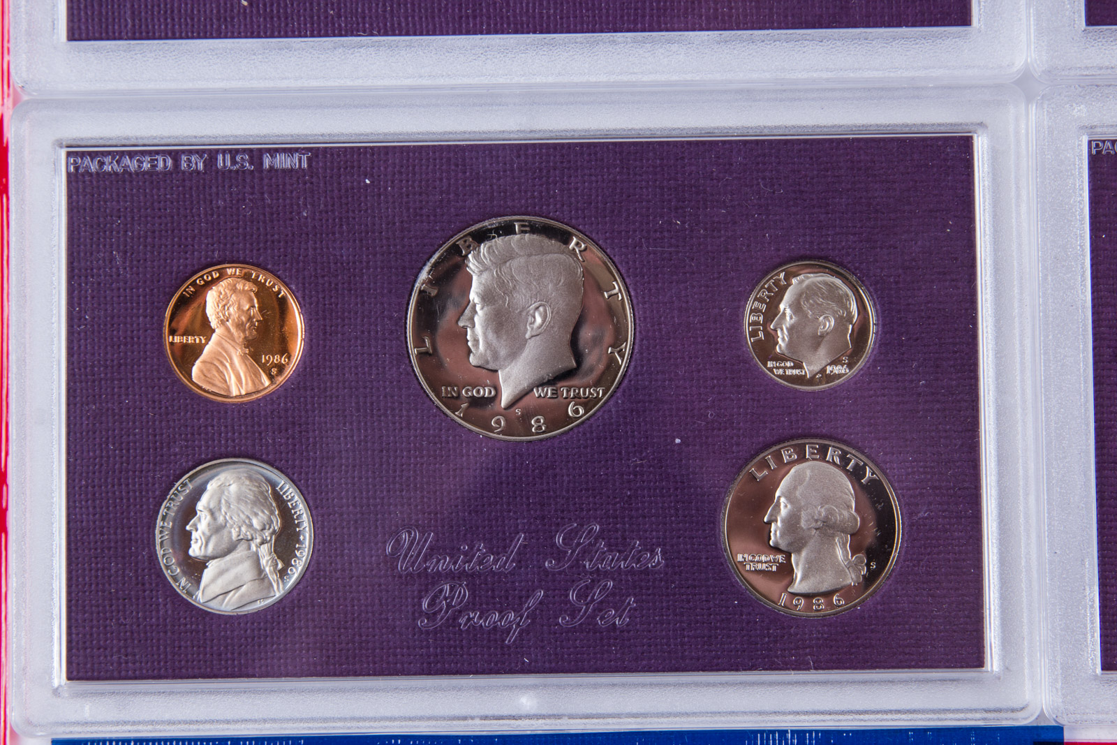 1985 Unites States Proof and Uncirculated Coin Set