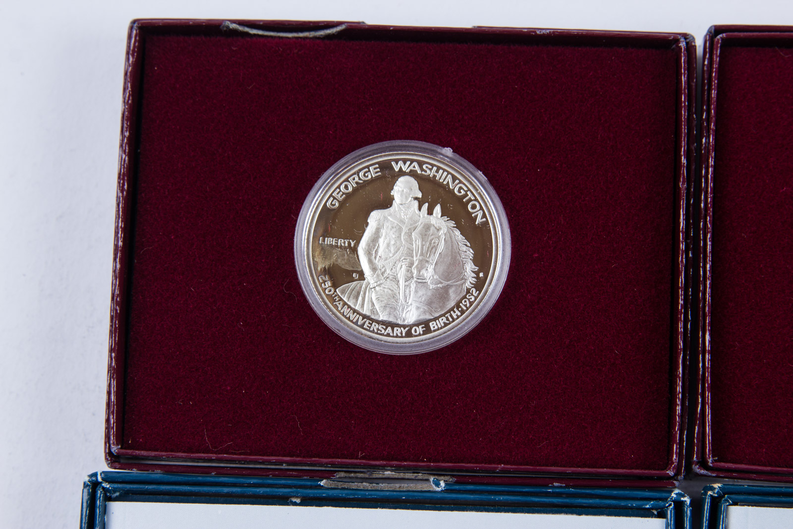 1982-D and 1982-S Washington Commemorative Silver Half Dollar Set