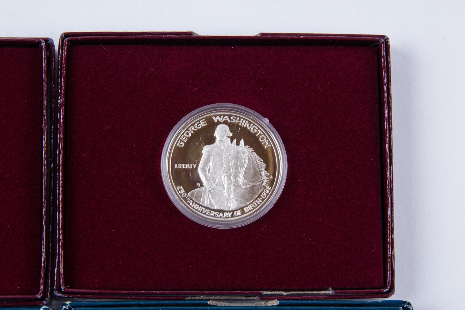 1982-D and 1982-S Washington Commemorative Silver Half Dollar Set