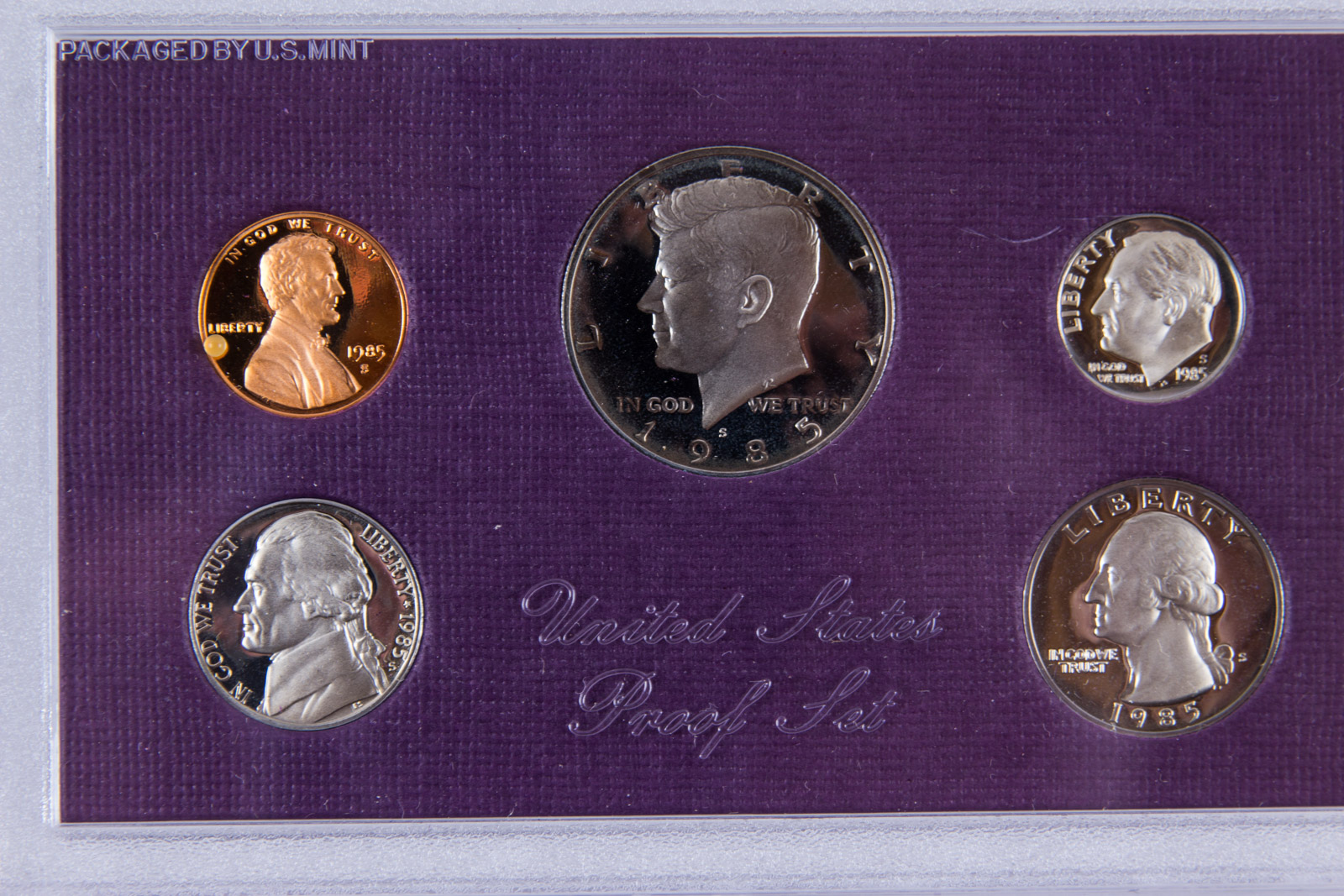 1985 Unites States Proof and Uncirculated Coin Set