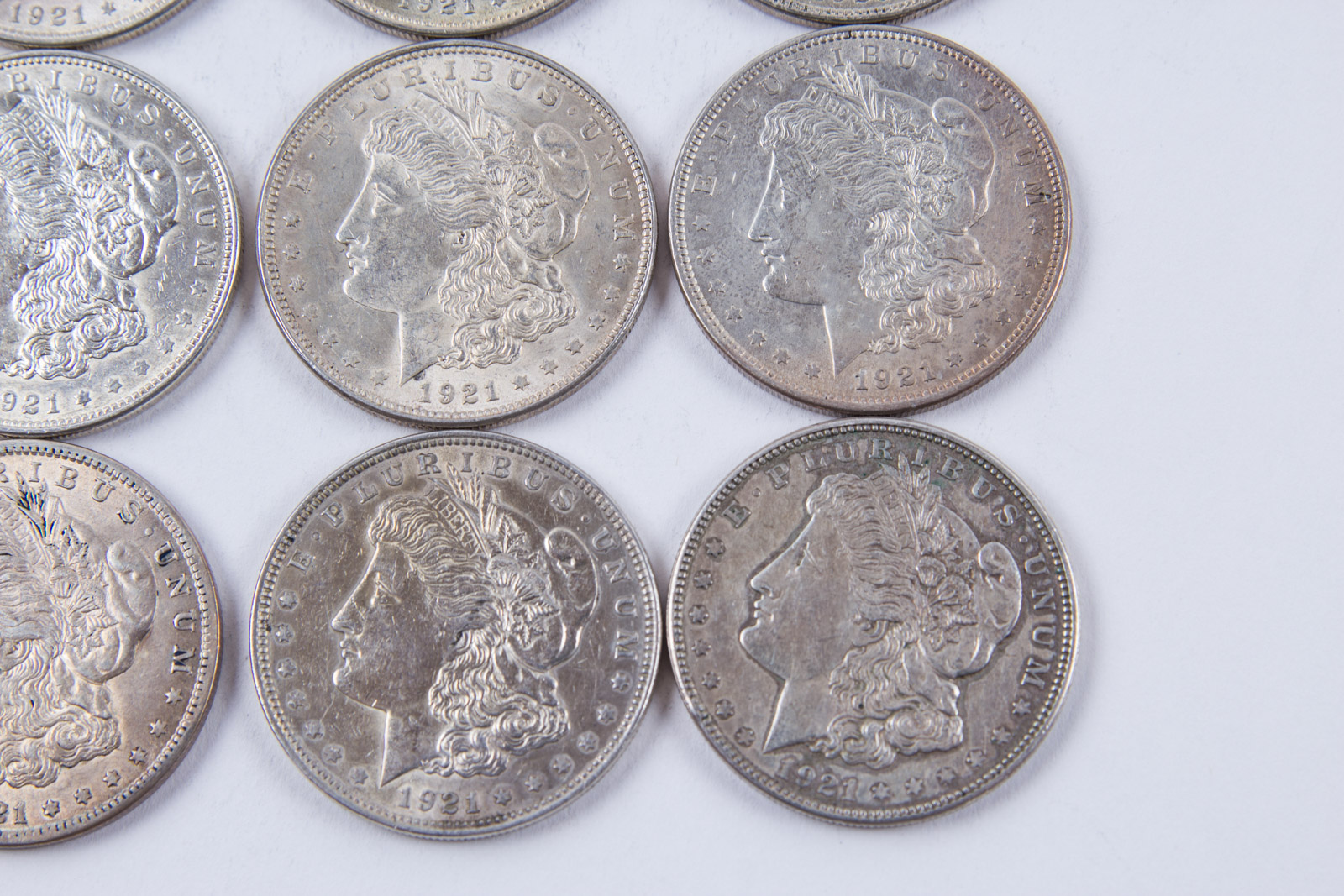 1921 Morgan Silver Dollar Set