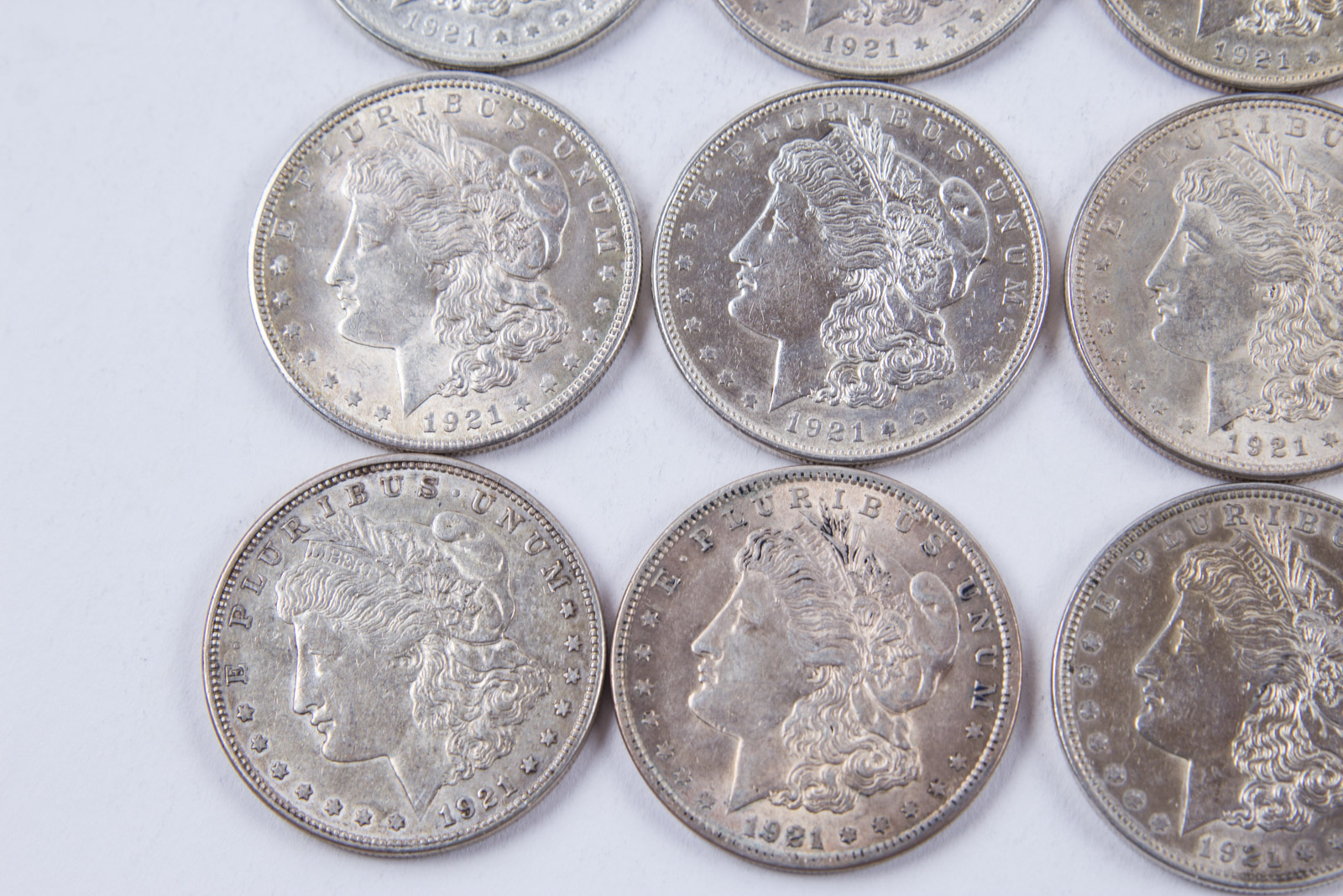 1921 Morgan Silver Dollar Set