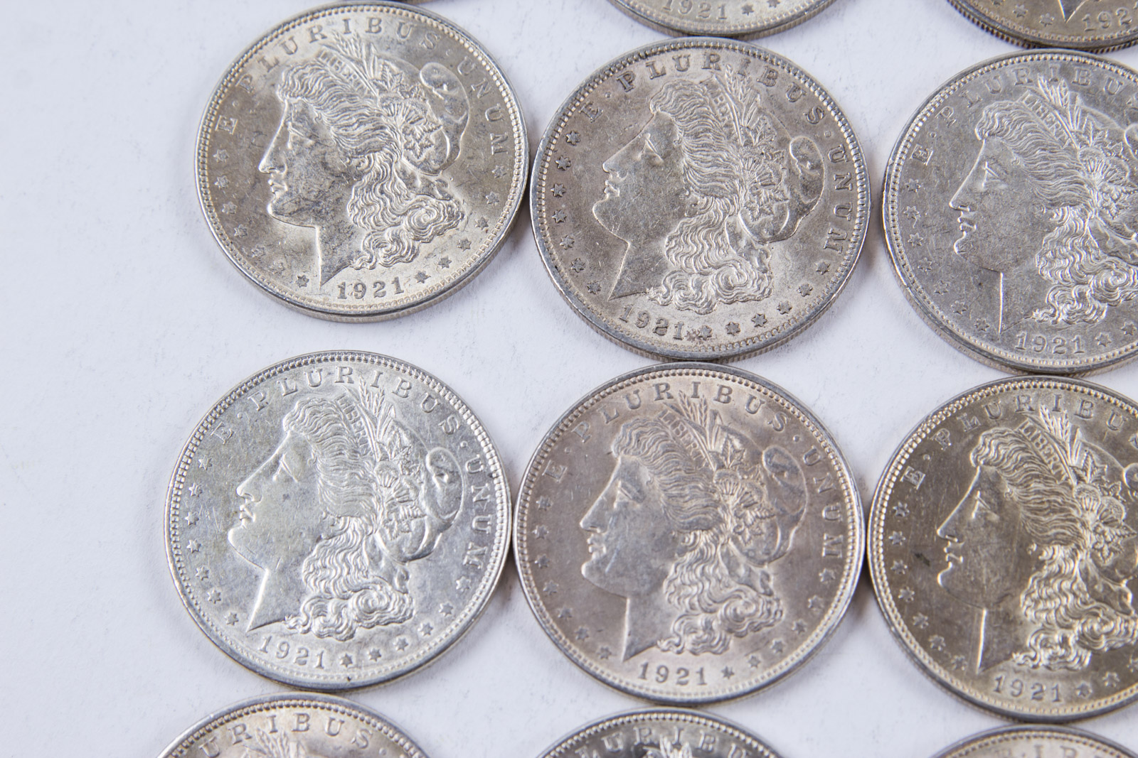 1921 Morgan Silver Dollar Set