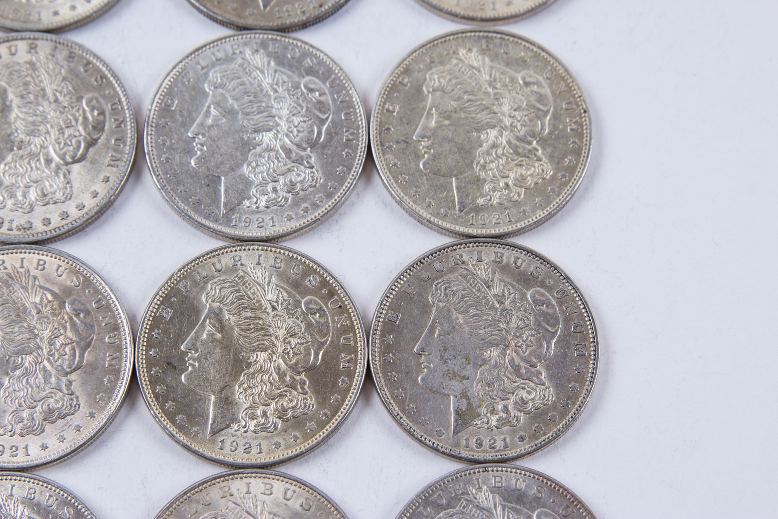 1921 Morgan Silver Dollar Set