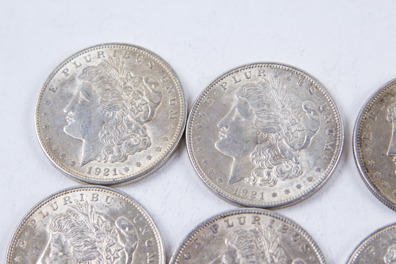 1921 Morgan Silver Dollar Set