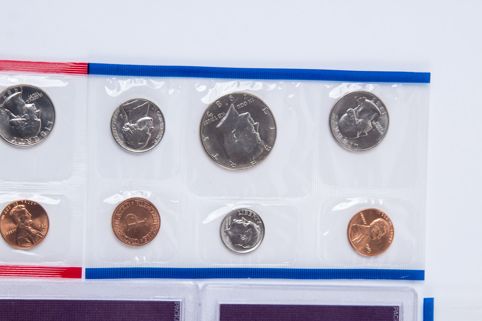 1985 Unites States Proof and Uncirculated Coin Set