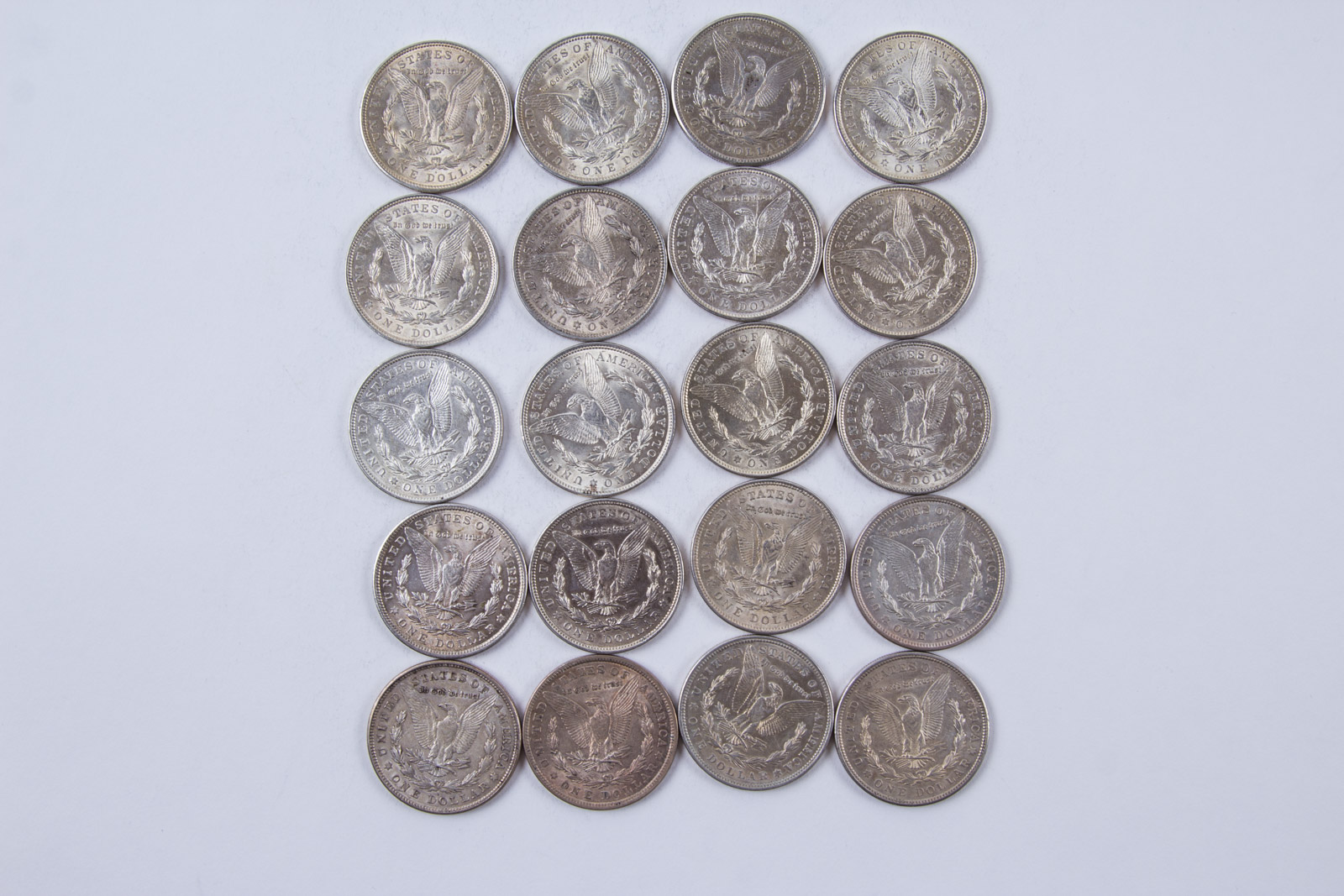 1921 Morgan Silver Dollar Set