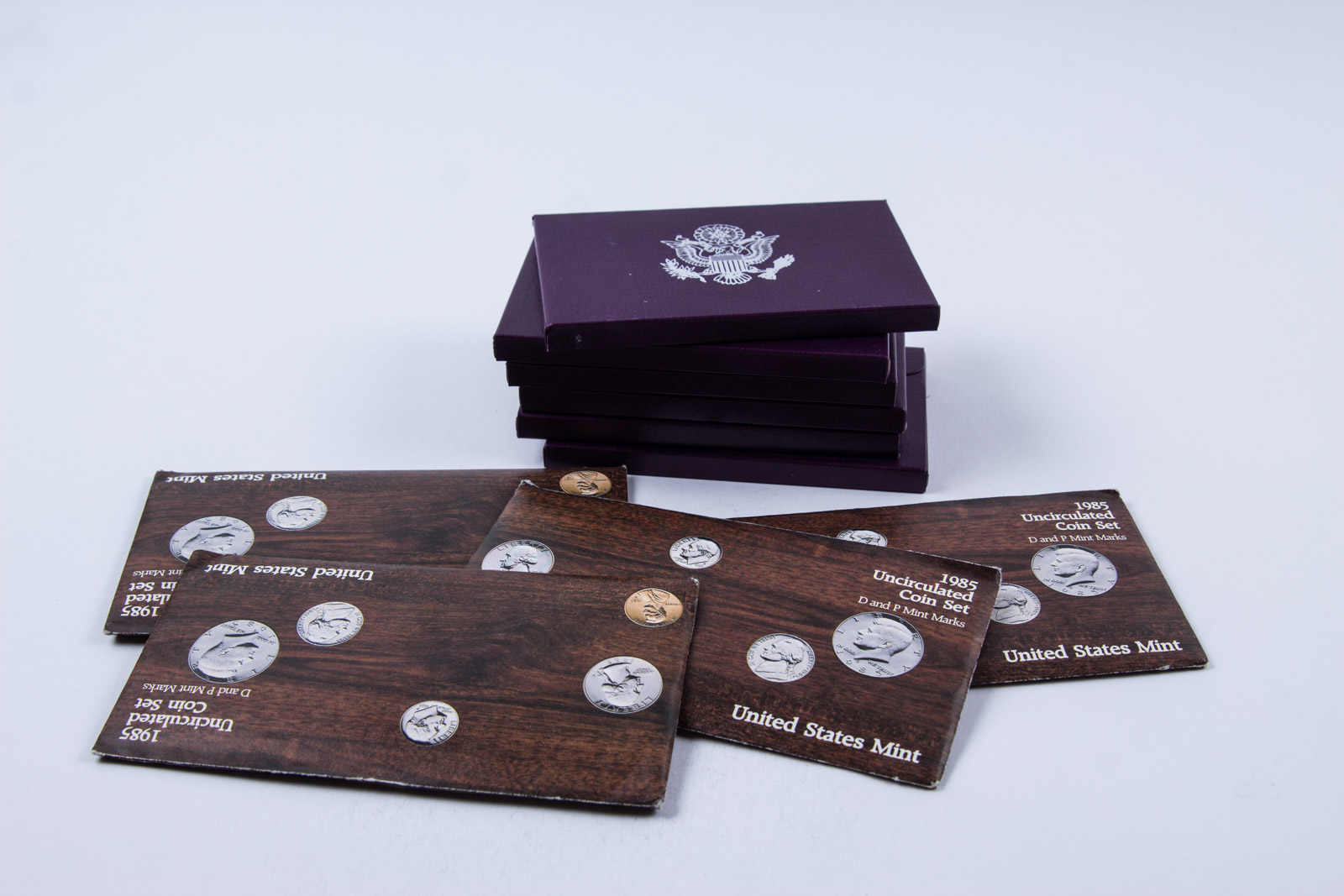 1985 Unites States Proof and Uncirculated Coin Set