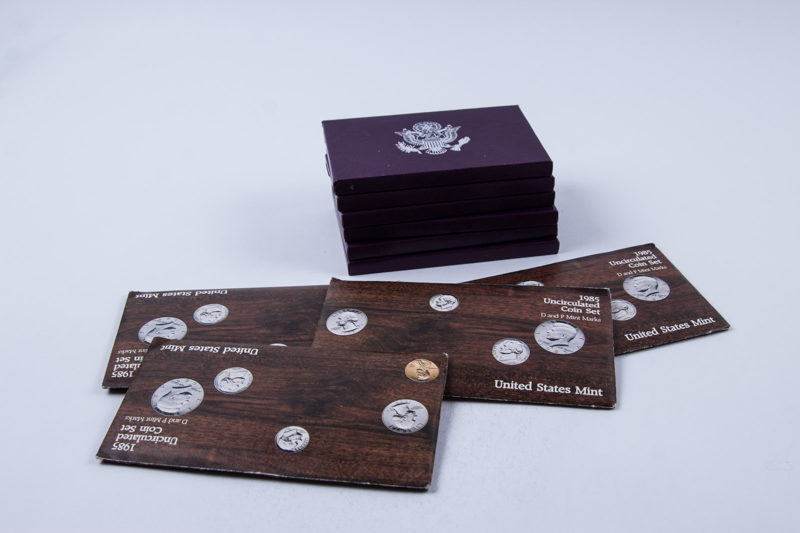 1985 Unites States Proof and Uncirculated Coin Set