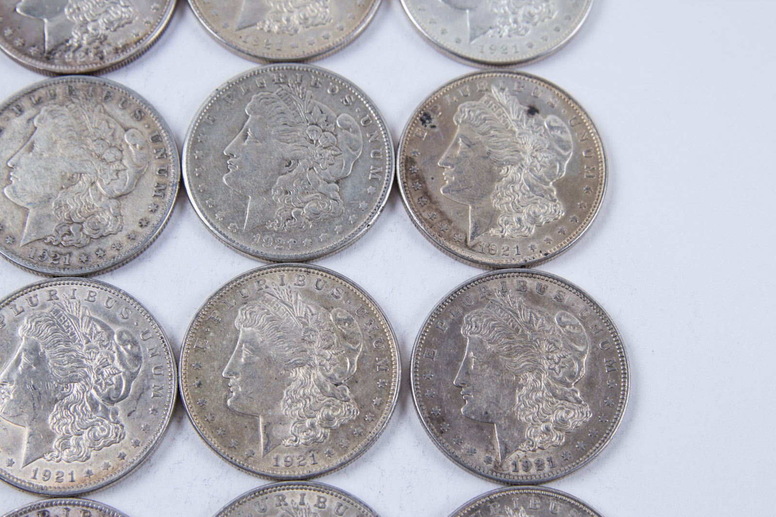 1921 Morgan Silver Dollar Set