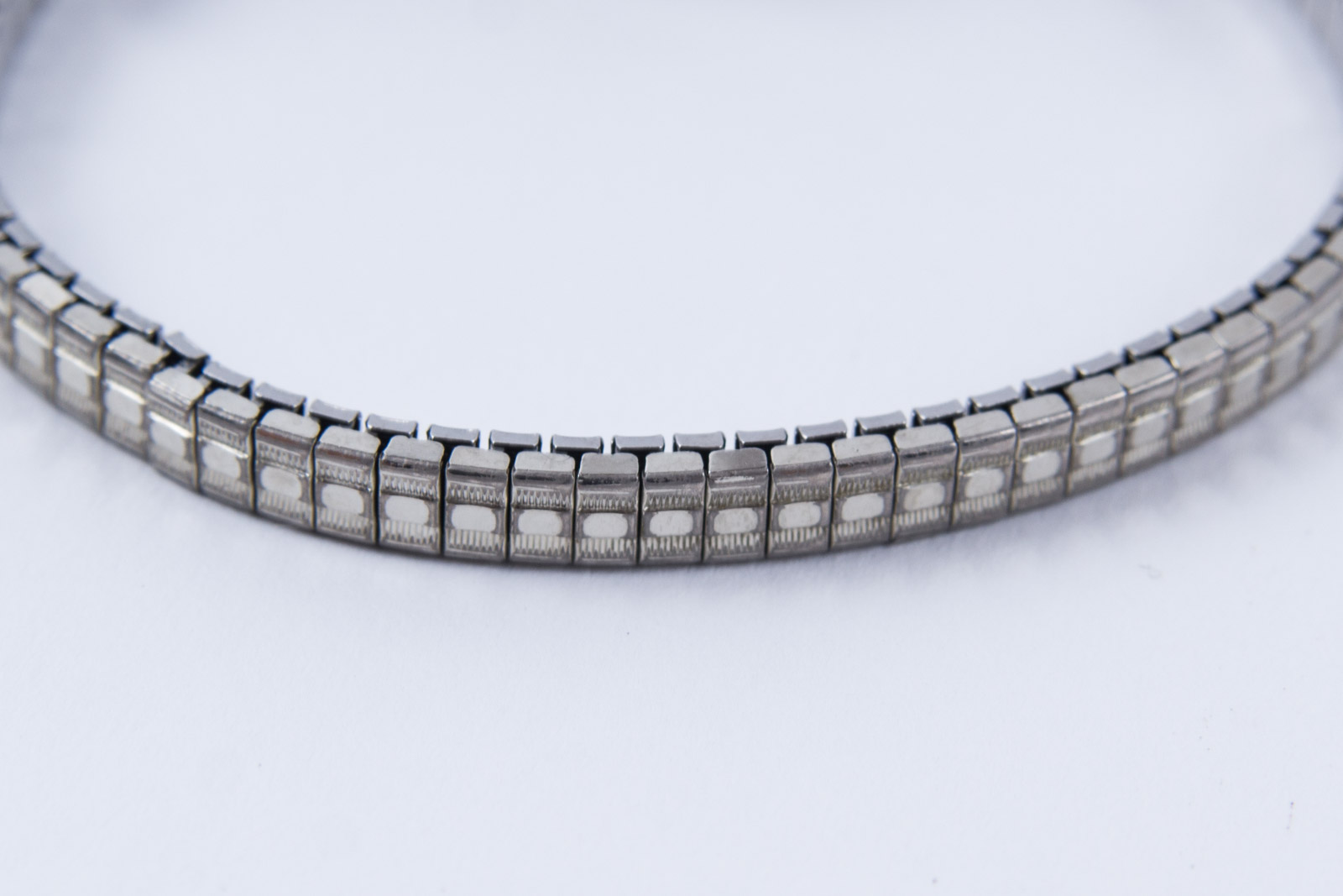 14K White Gold and Diamond Bulova Watch