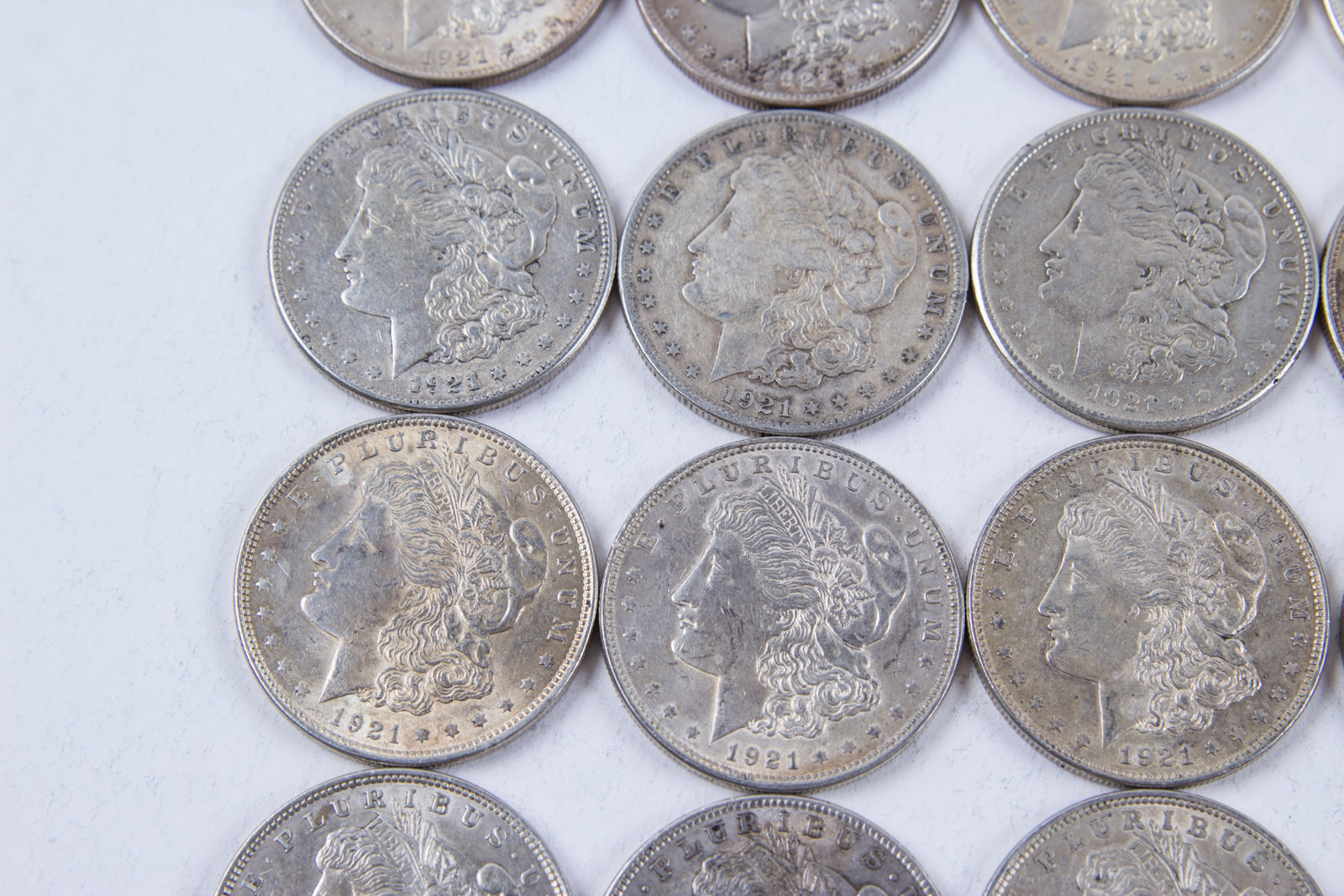 1921 Morgan Silver Dollar Set
