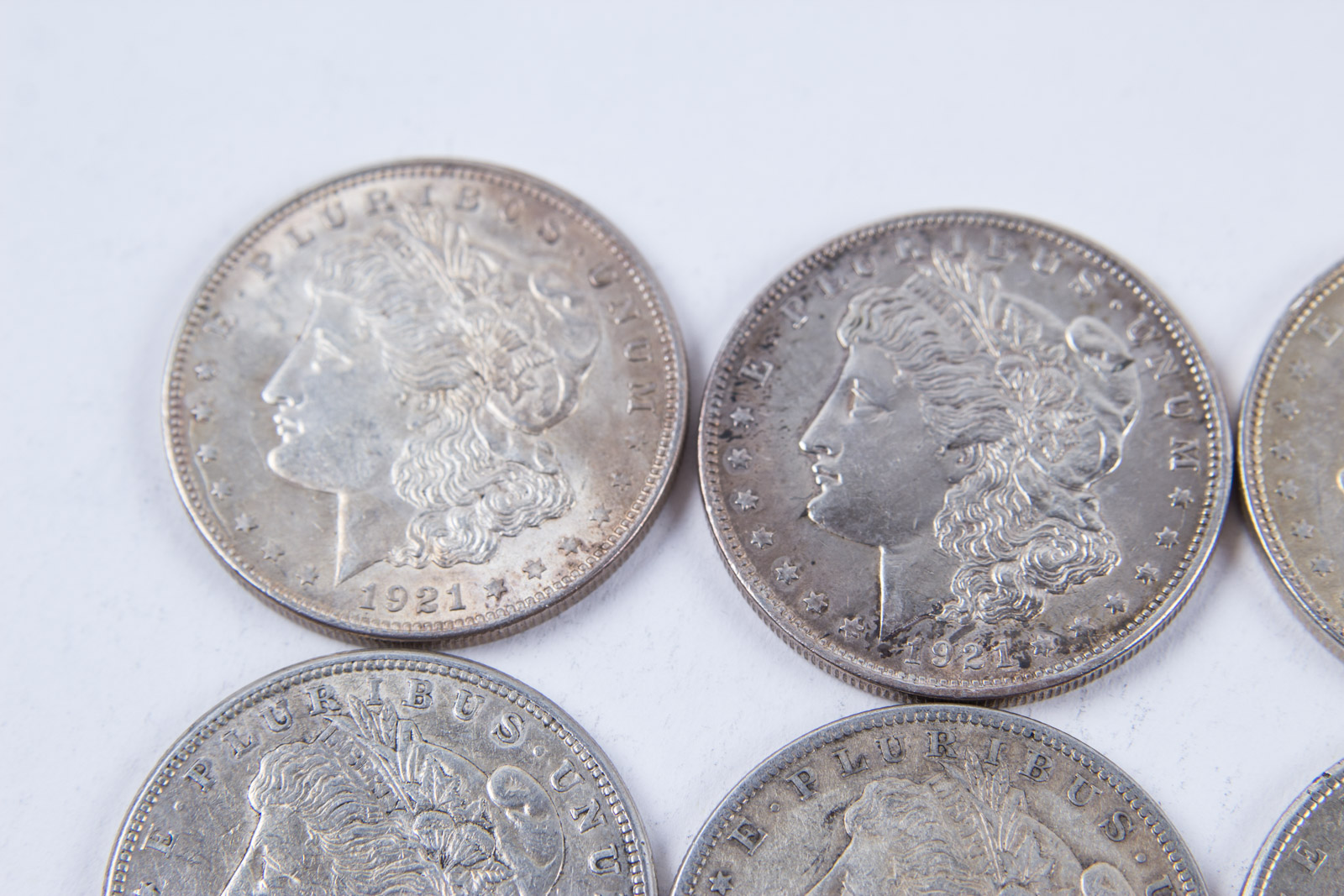 1921 Morgan Silver Dollar Set
